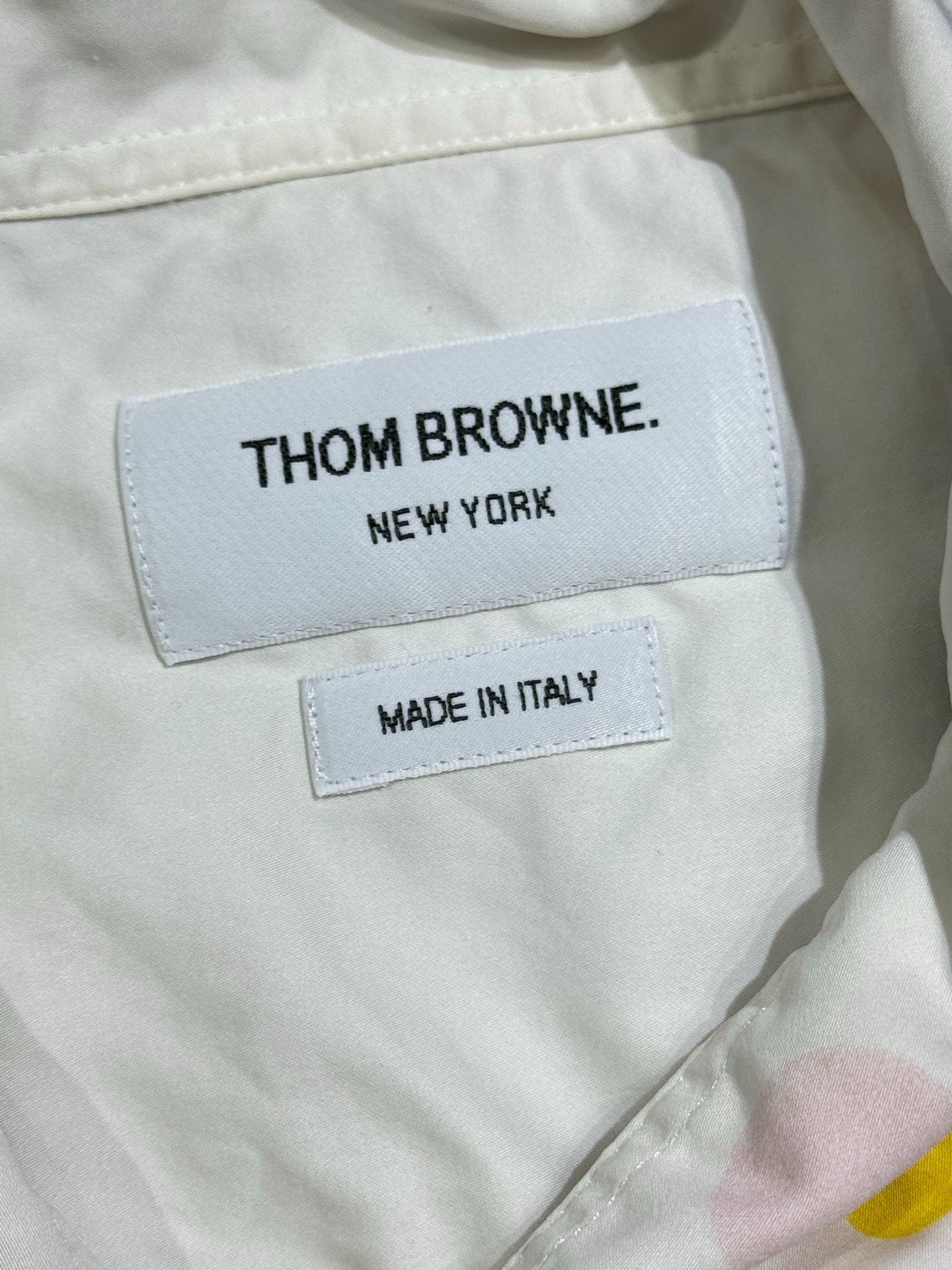 Thom Browne Thom Browne Printed Brown Shirt L Men Size US L / EU 52-54 / 3 - 3 Thumbnail