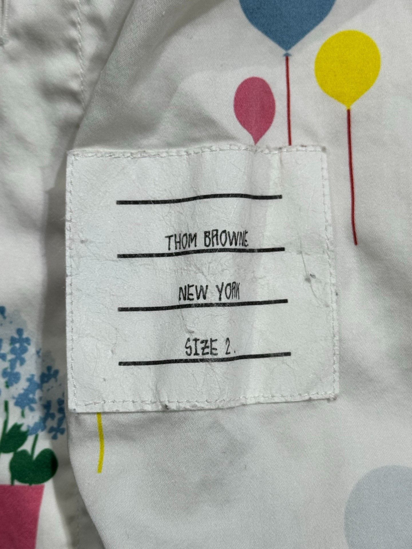 Thom Browne Thom Browne Printed Brown Shirt L Men Size US L / EU 52-54 / 3 - 4 Thumbnail