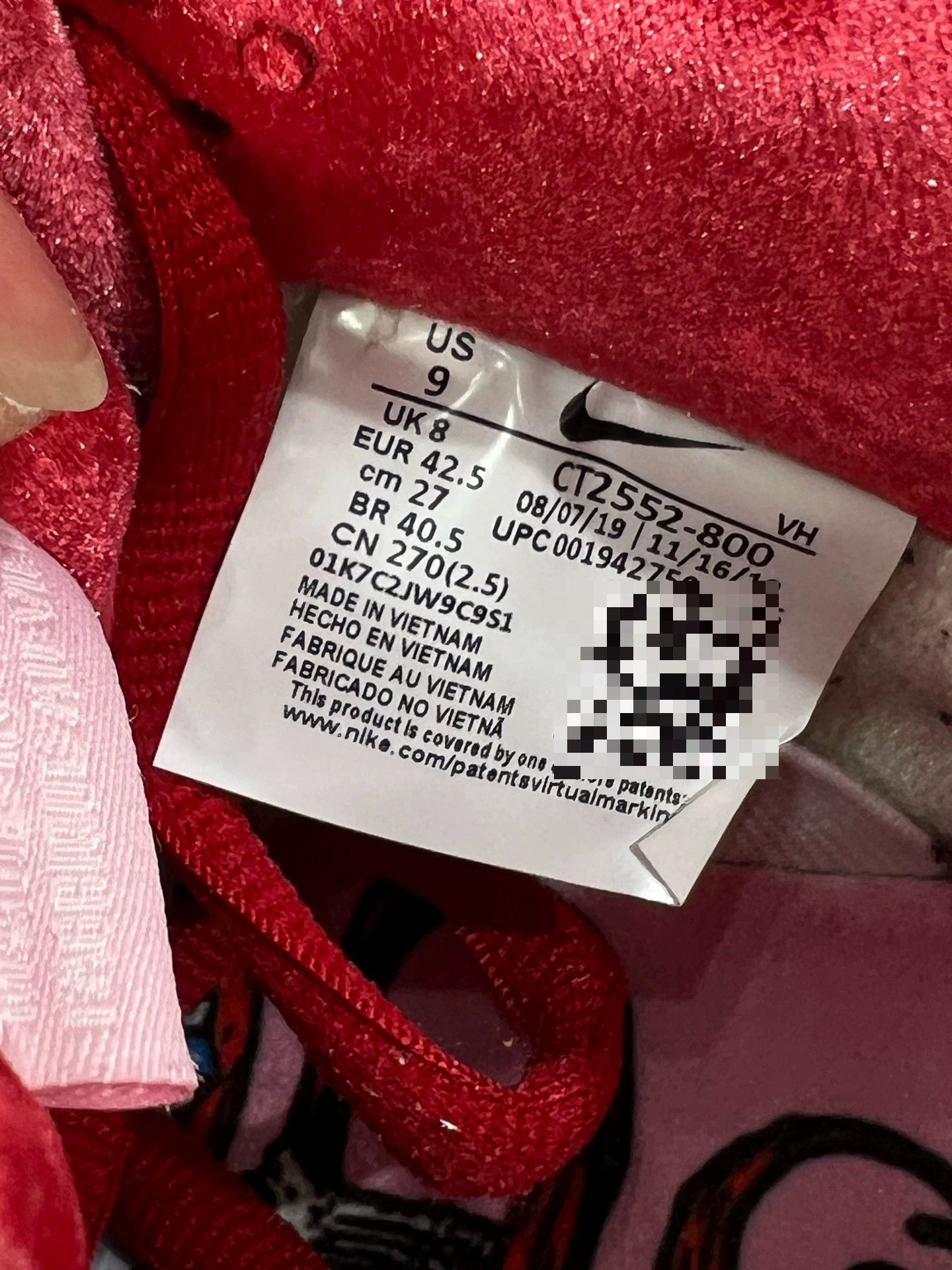 Nike Nike DUNK Pink Lowtop Sneakers 42 Men Size US 9 / EU 42 - 7 Thumbnail