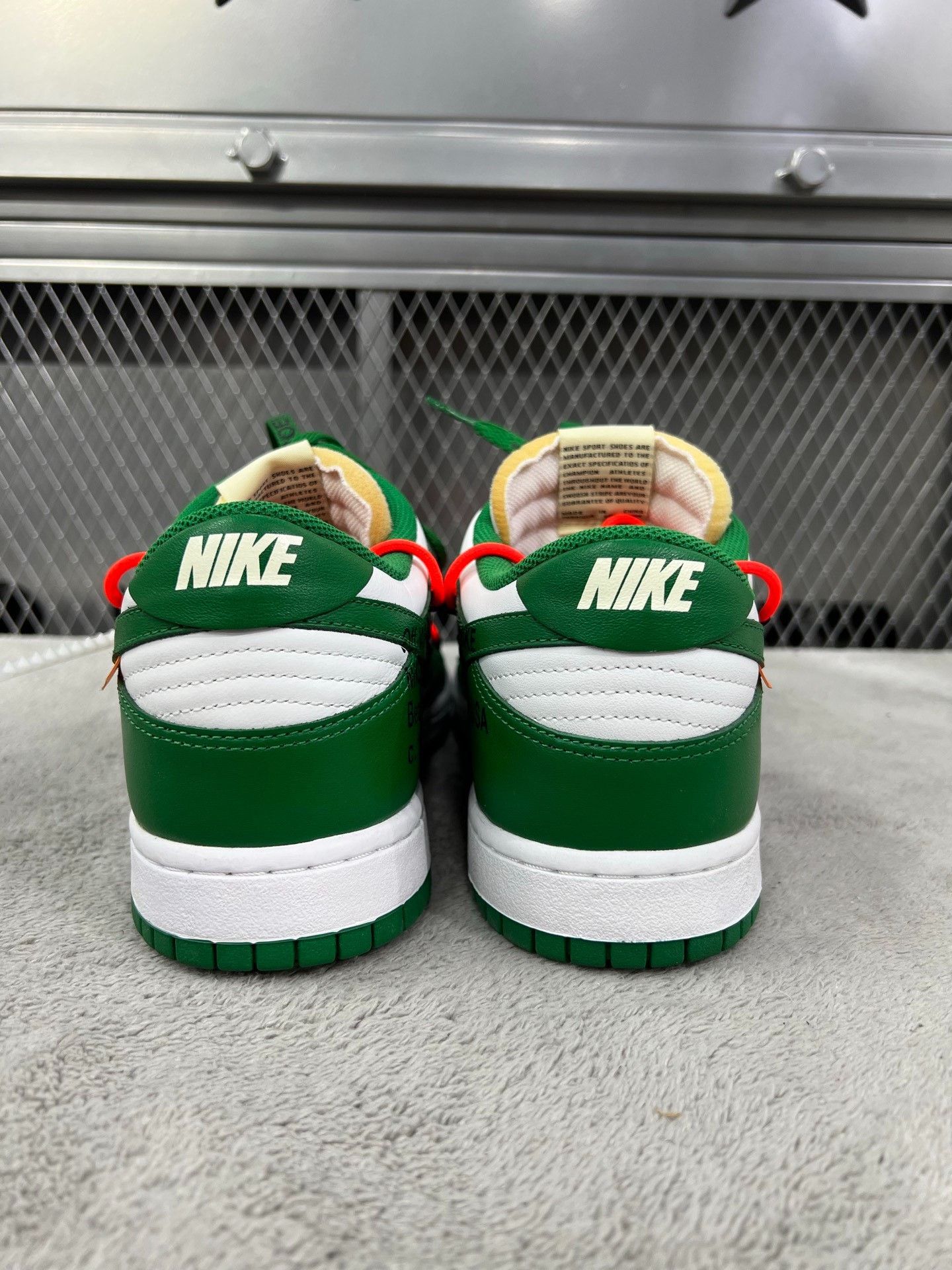 Off-White Off-White Green Lowtop Sneakers 45 Men Size US 11.5 / EU 44-45 - 7 Thumbnail