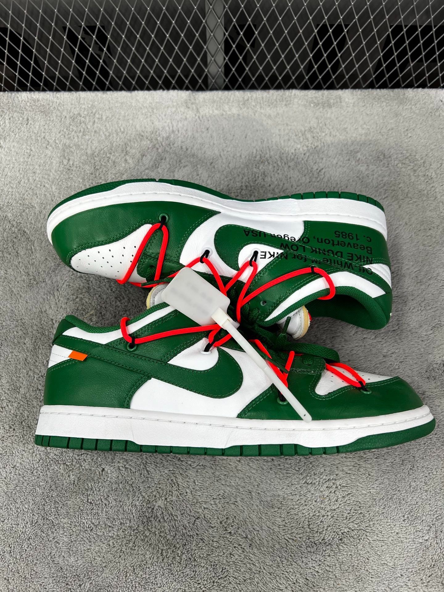 Off-White Off-White Green Lowtop Sneakers 45 Men Size US 11.5 / EU 44-45 - 4 Thumbnail