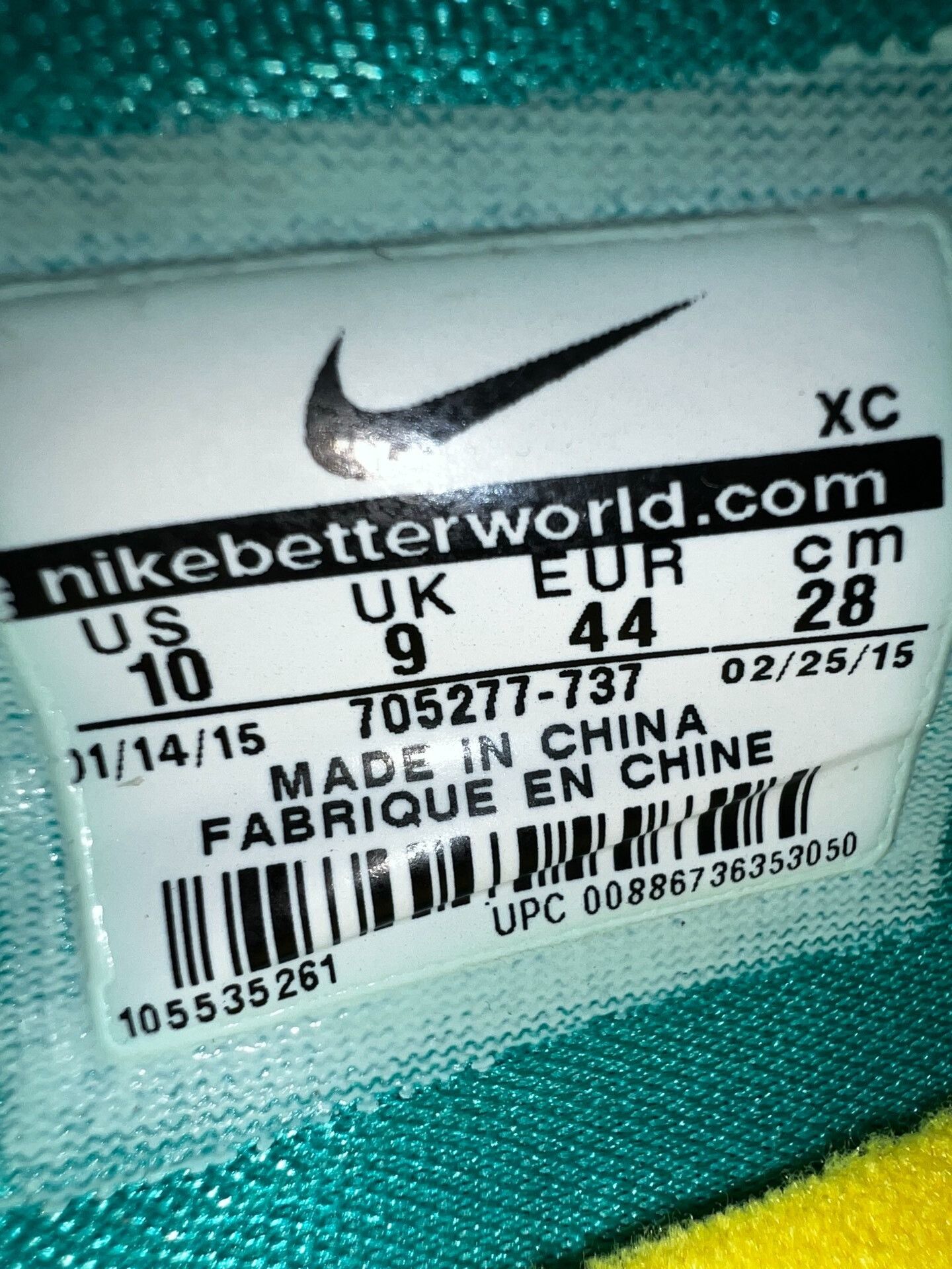 Nike Nike KYRIE 1 Yellow Lowtop Sneakers 44 Men Size US 10.5 / EU 43-44 - 7 Thumbnail