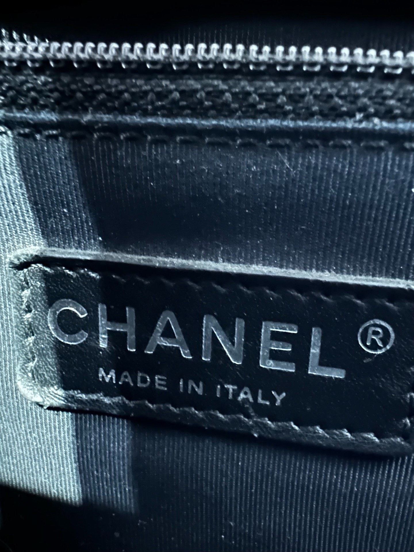 Chanel Chanel Distressed Black Shoulder Bag L Women Size ONE SIZE - 5 Thumbnail