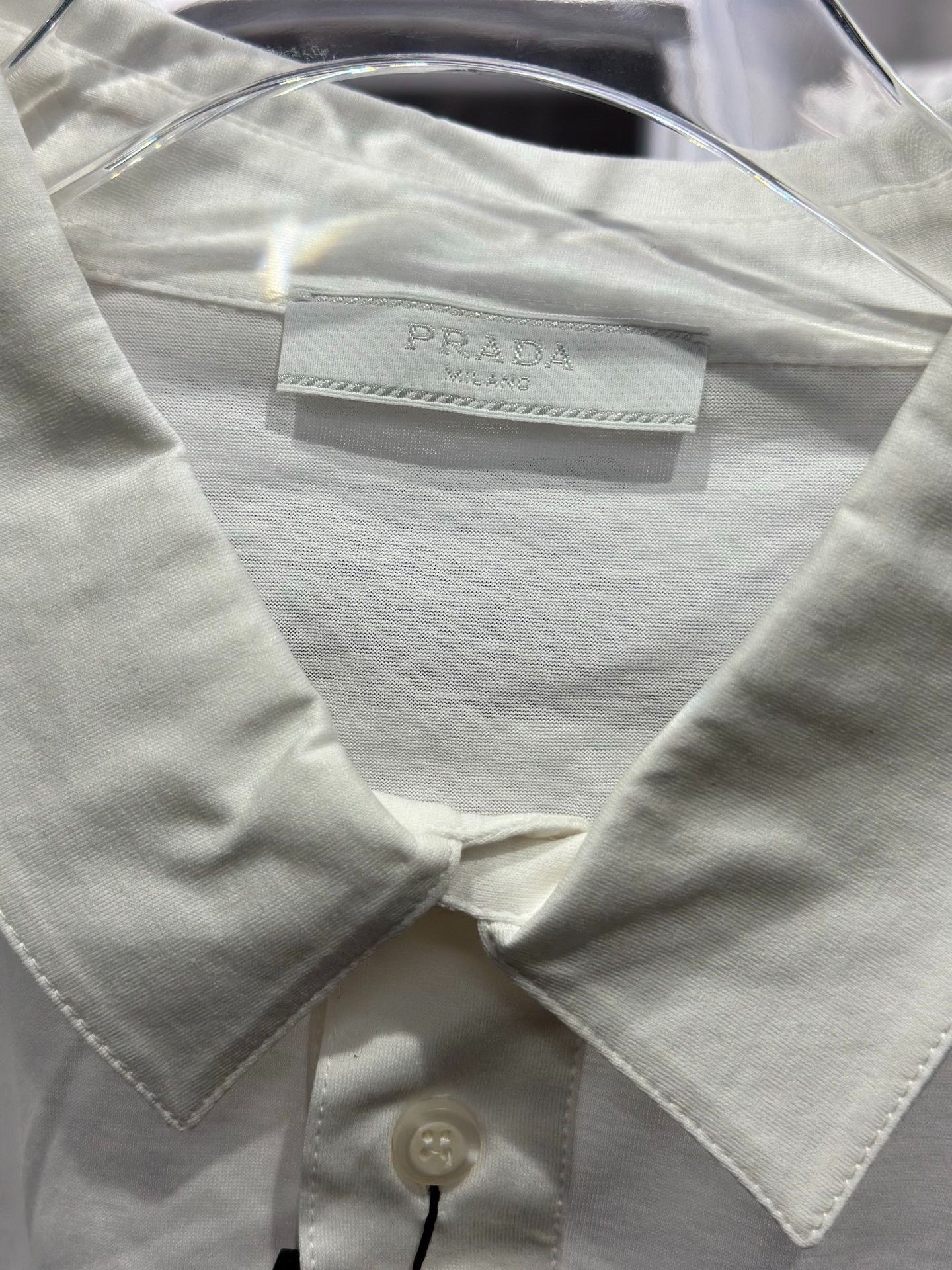 Prada Prada White Polo XXL Men Size US XXL / EU 58 / 5 - 2 Thumbnail