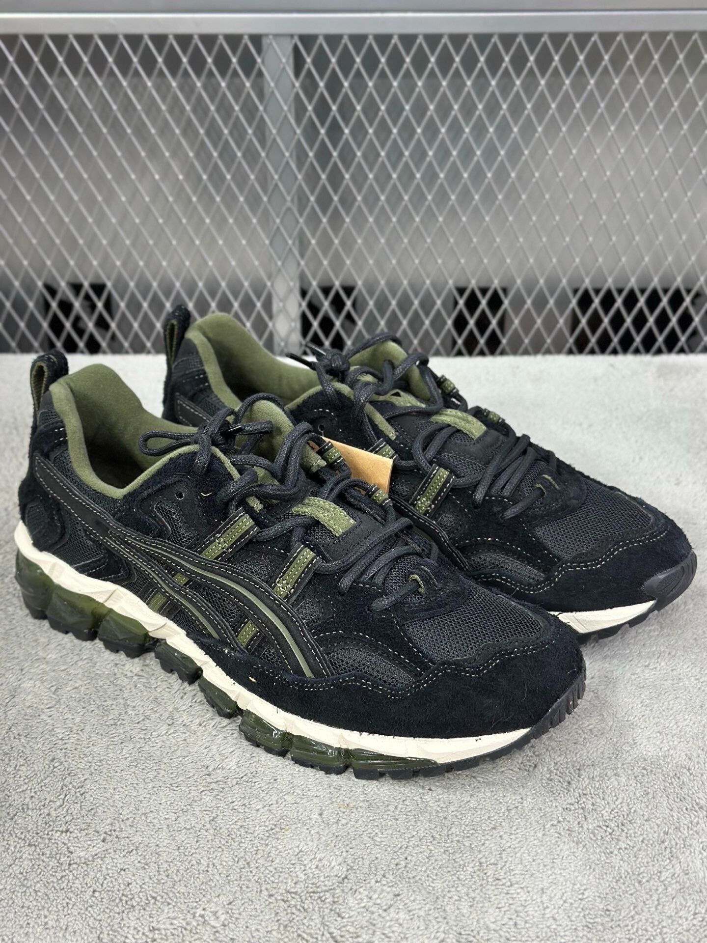 Asics Asics Running Green Lowtop Sneakers 43.5 Men Size US 10.5 / EU 43-44 - 3 Thumbnail