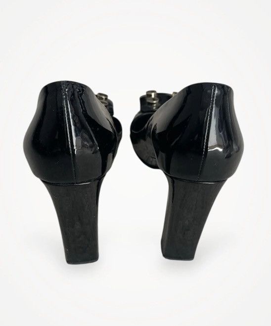 Gucci Gucci Gucci black patent leather Heels Size US 9.5 / IT 39.5 - 4 Thumbnail