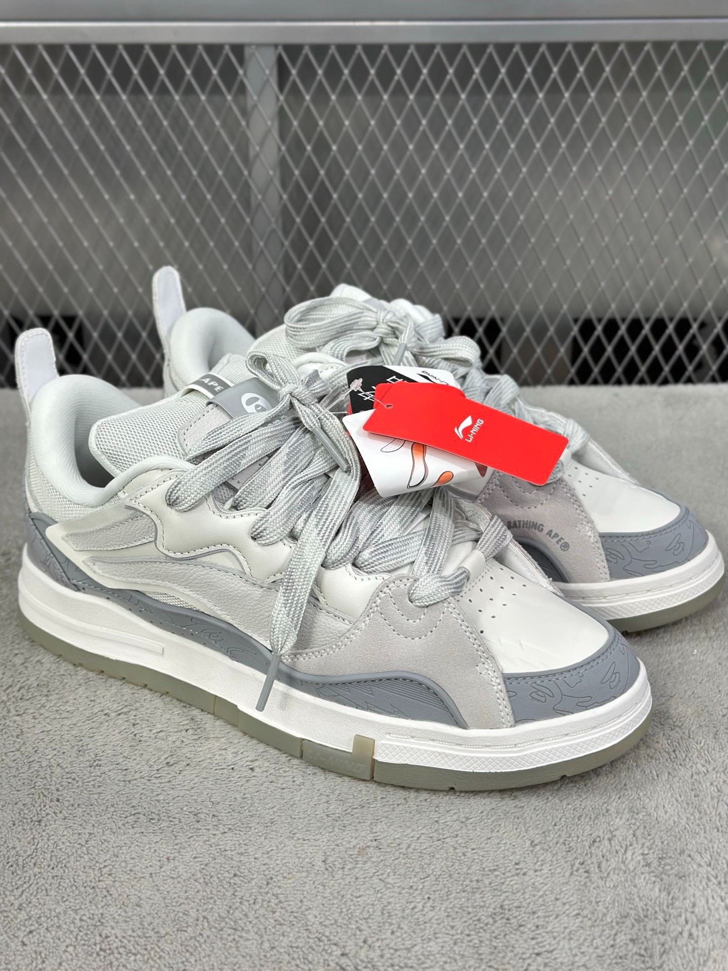Li-Ning Li-Ning Collab Yellow Lowtop Sneakers 43.5 Men Size US 10.5 / EU 43-44 - 3 Thumbnail