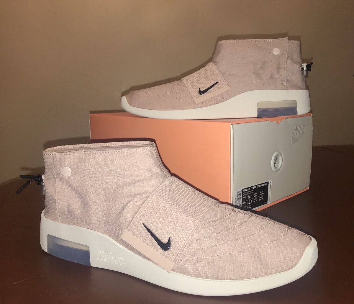 Particle Beige Nike X Fear Of God Moc Particle Beige Fog Moccasins