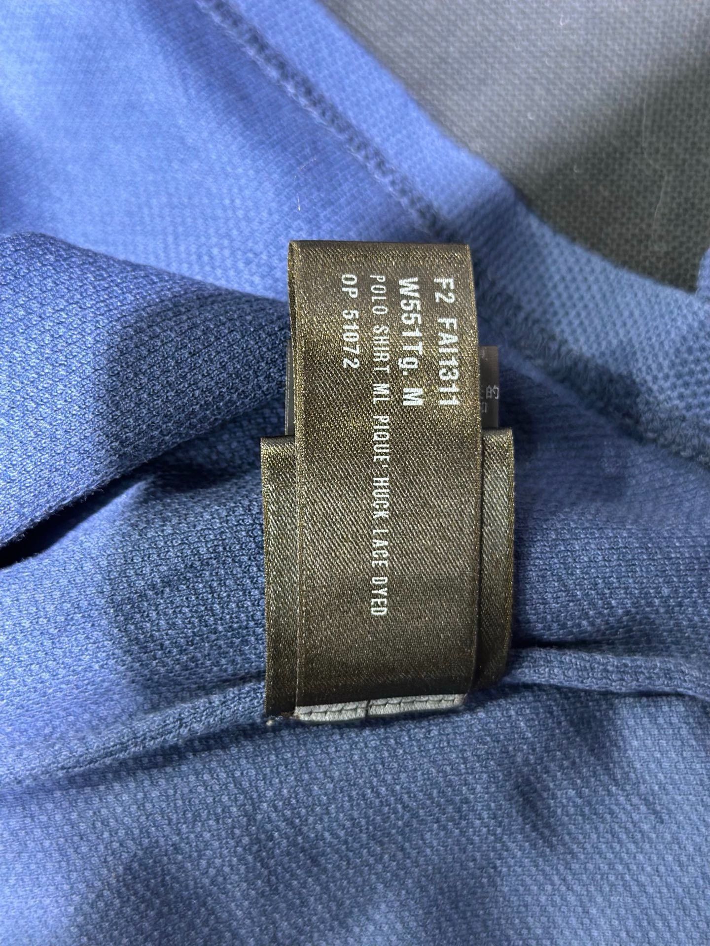 Loro Piana Loro Piana Blue Polo M Men Size US M / EU 48-50 / 2 - 6 Thumbnail