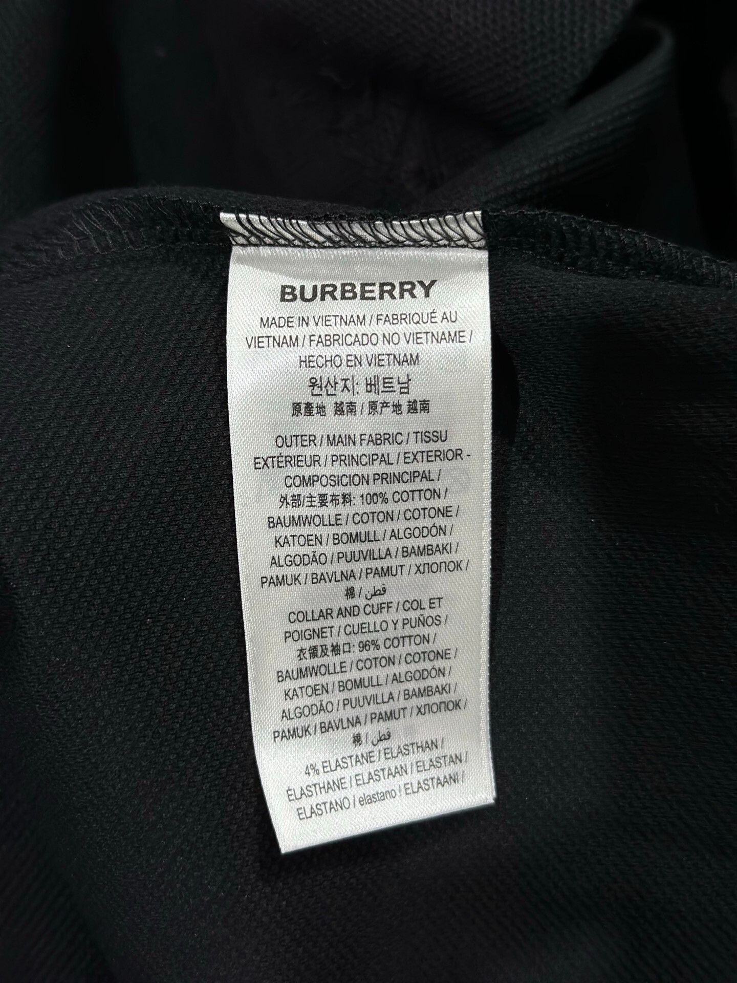 Burberry Burberry Plaid Black Polo XXL Men Size US XXL / EU 58 / 5 - 4 Thumbnail