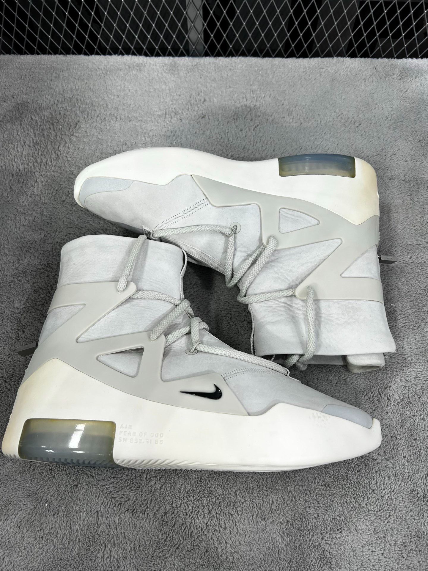 Fear of God Fear of God Retro White Hitop Sneakers 40 Men Size US 7.5 / EU 40-41 - 4 Thumbnail