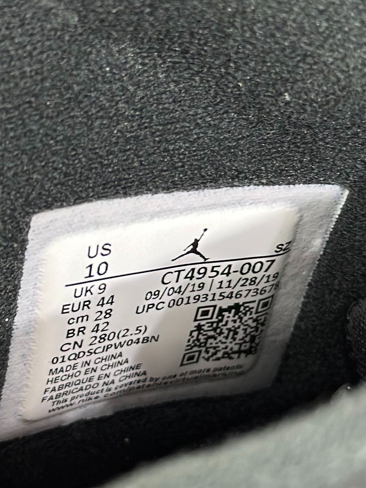 Nike Nike Black Lowtop Sneakers 44 Men Size US 10.5 / EU 43-44 - 7 Thumbnail