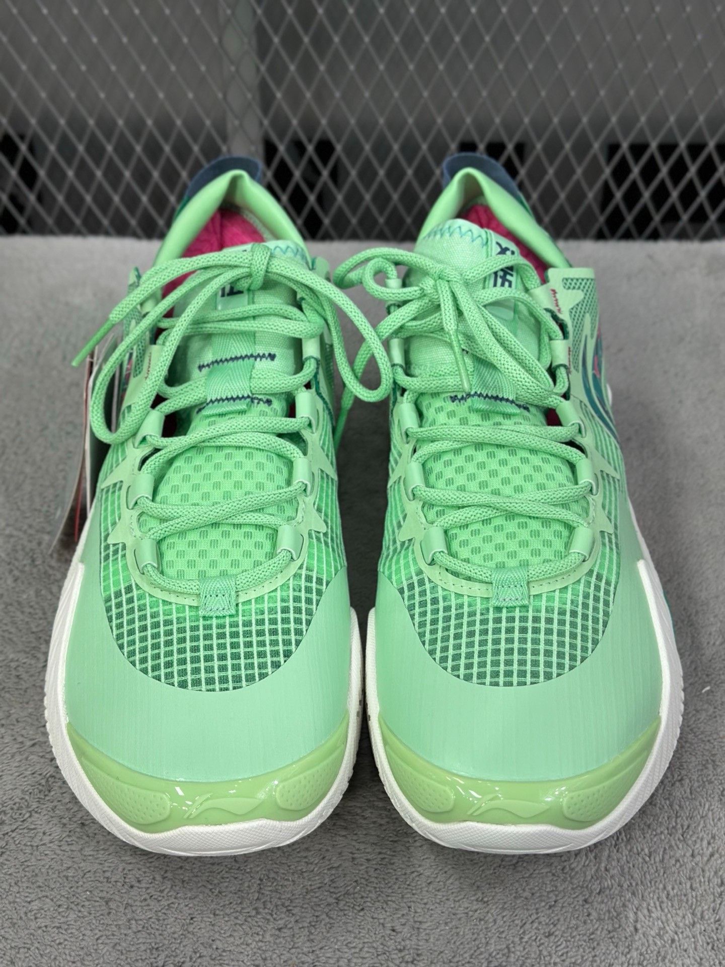 Li-Ning Li-Ning Green Lowtop Sneakers 44 Men Size US 10.5 / EU 43-44 - 2 Thumbnail