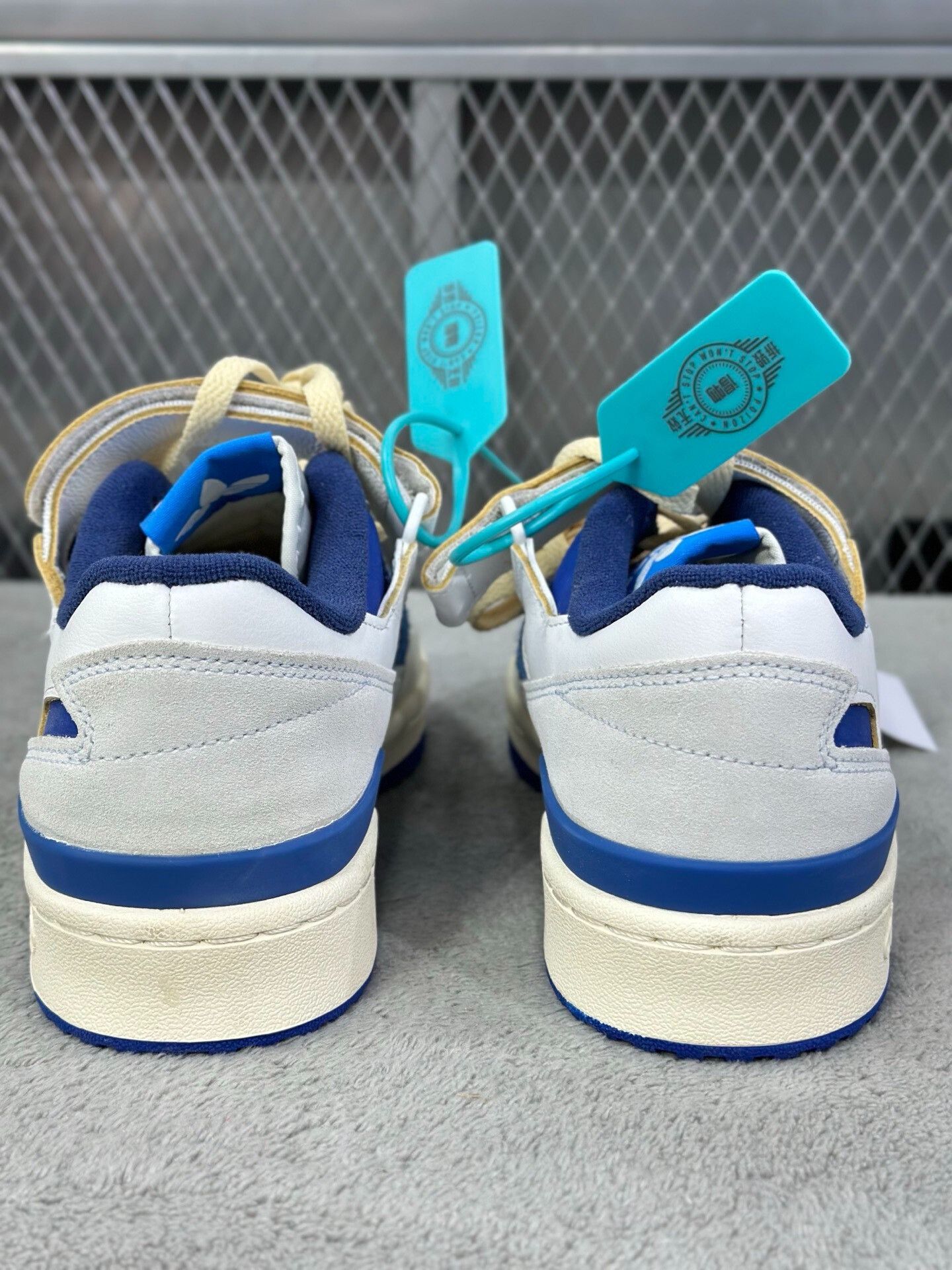 Adidas Adidas Blue Lowtop Sneakers 40.5 Men Size US 8 / EU 41 - 6 Thumbnail