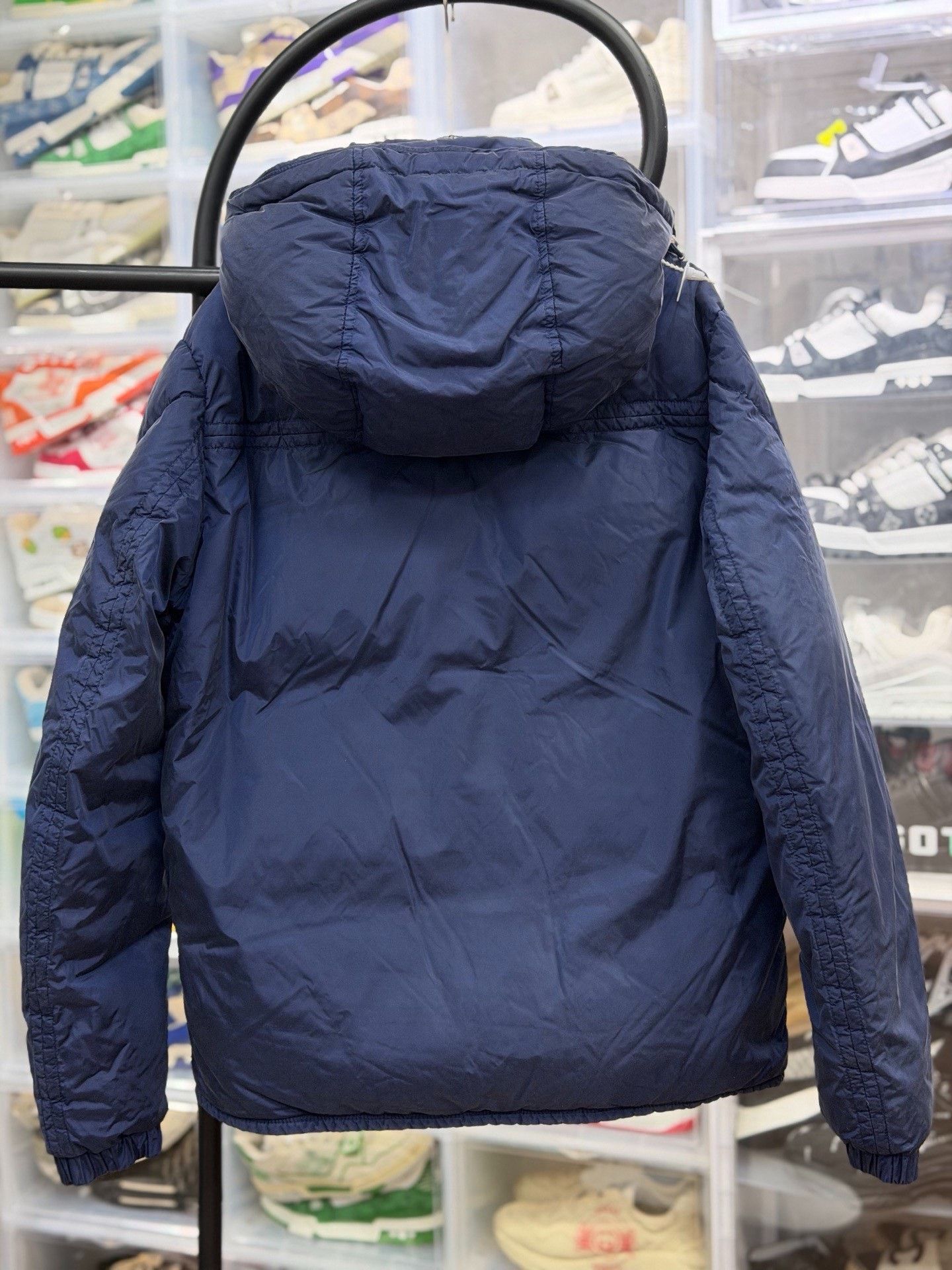 Moncler Moncler Down Blue Heavy Coat 4 Men Size US XS / EU 42 / 0 - 3 Thumbnail