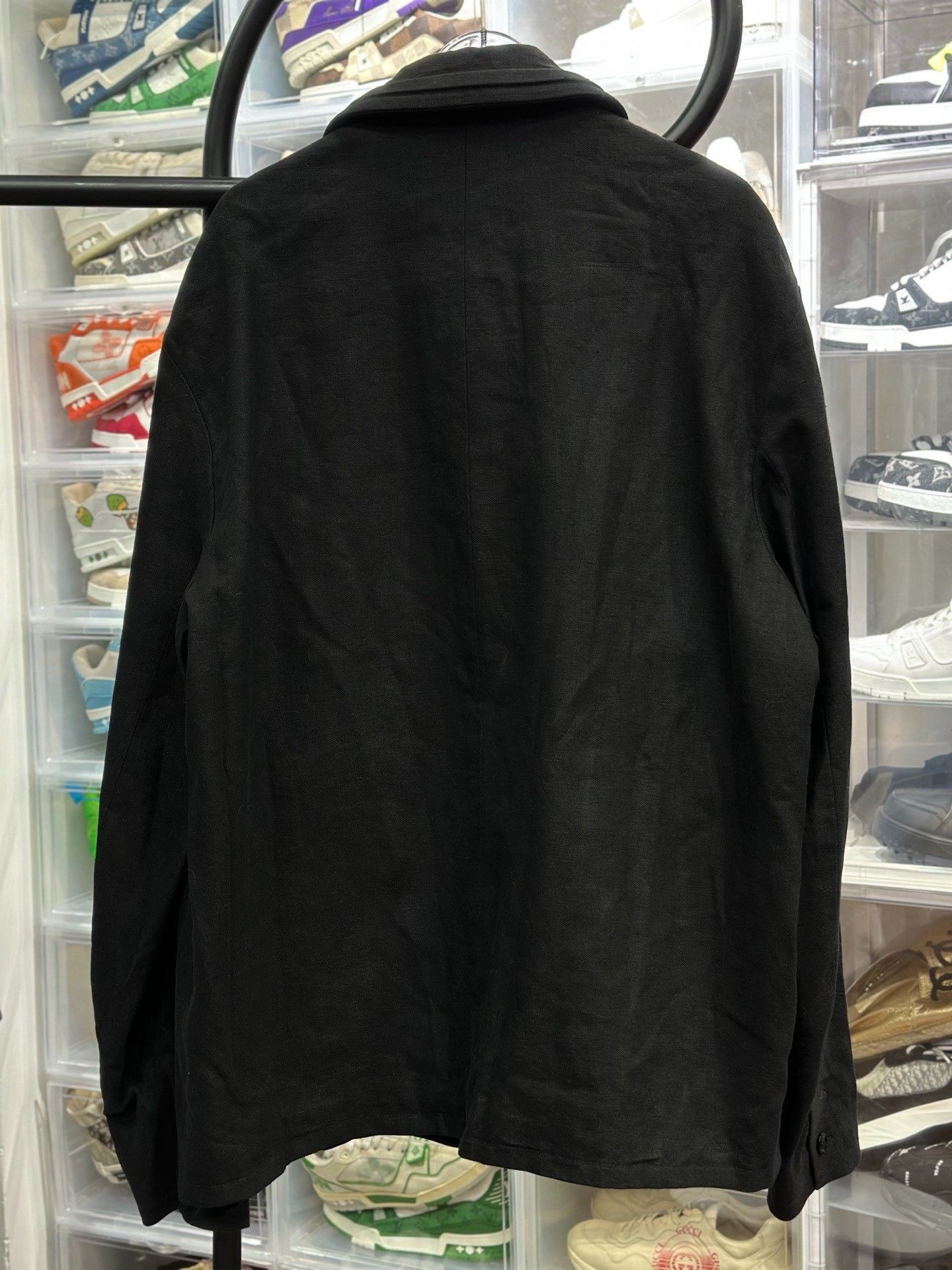 Fendi Fendi Linen Black Light Jacket 44 Men Size US L / EU 52-54 / 3 - 3 Thumbnail