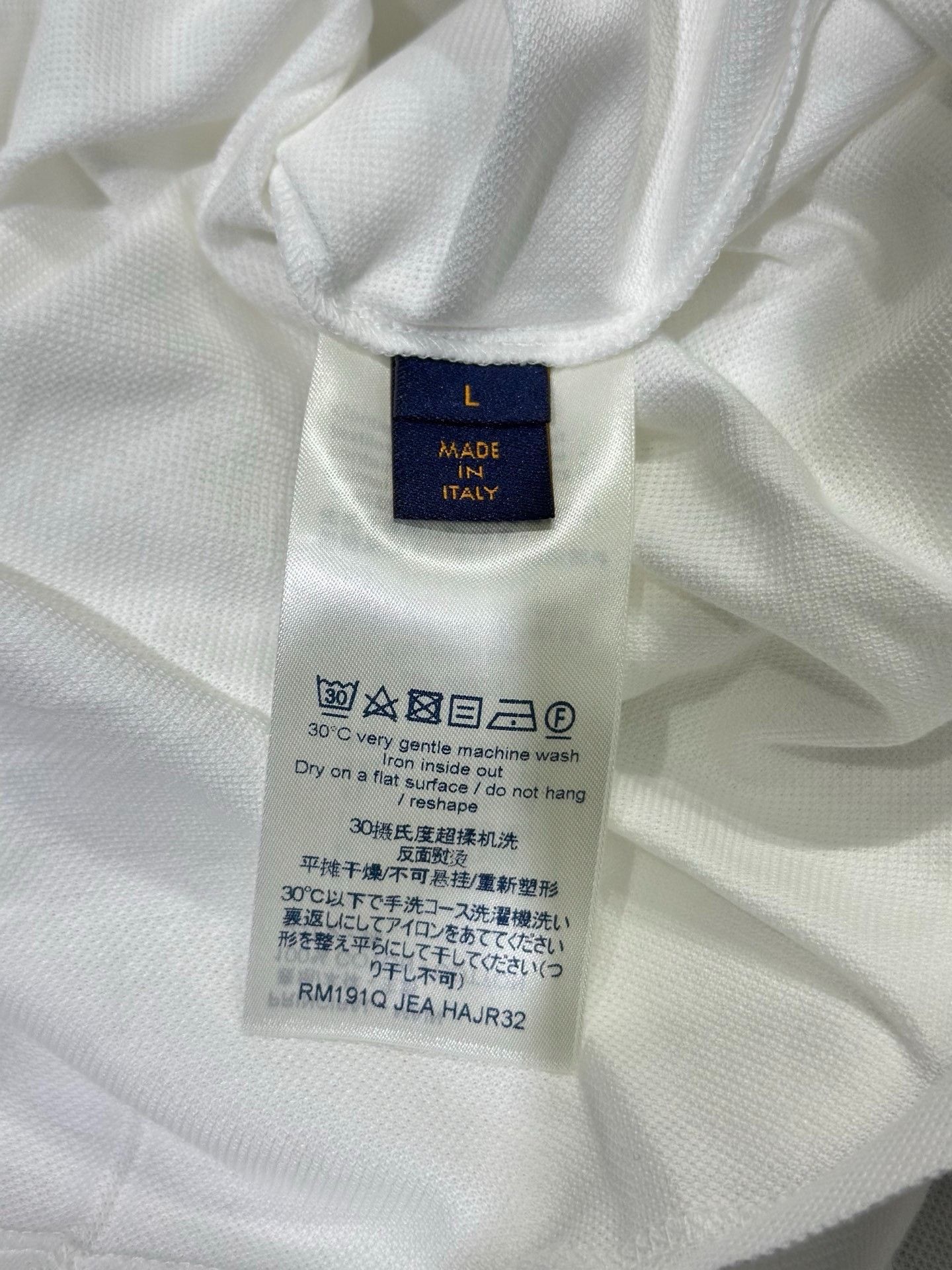 Louis Vuitton Louis Vuitton Retro Embroidered White Polo L Men Size US L / EU 52-54 / 3 - 5 Thumbnail