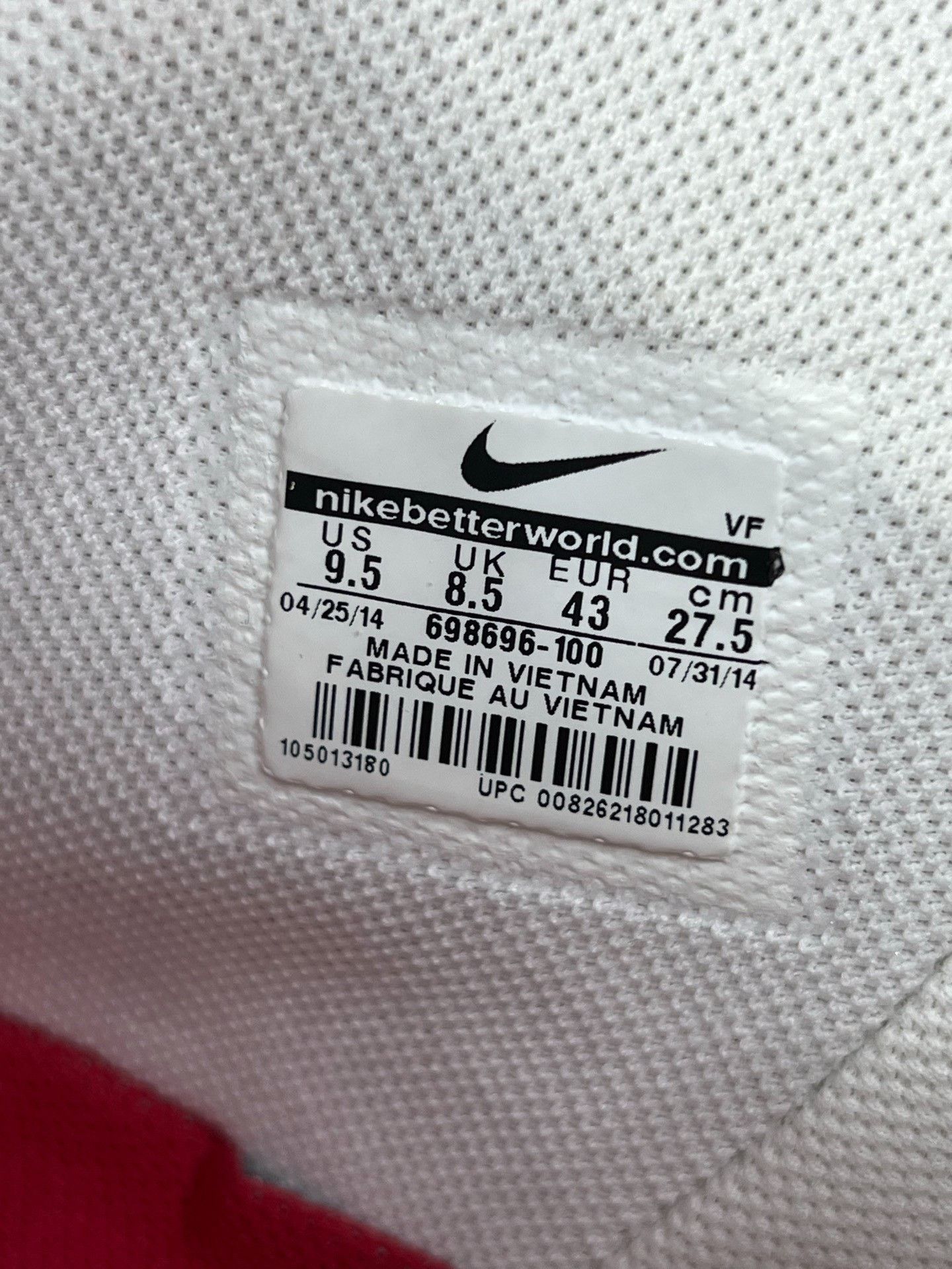 Supreme Supreme White Lowtop Sneakers 43 Men Size US 10 / EU 43 - 8 Thumbnail