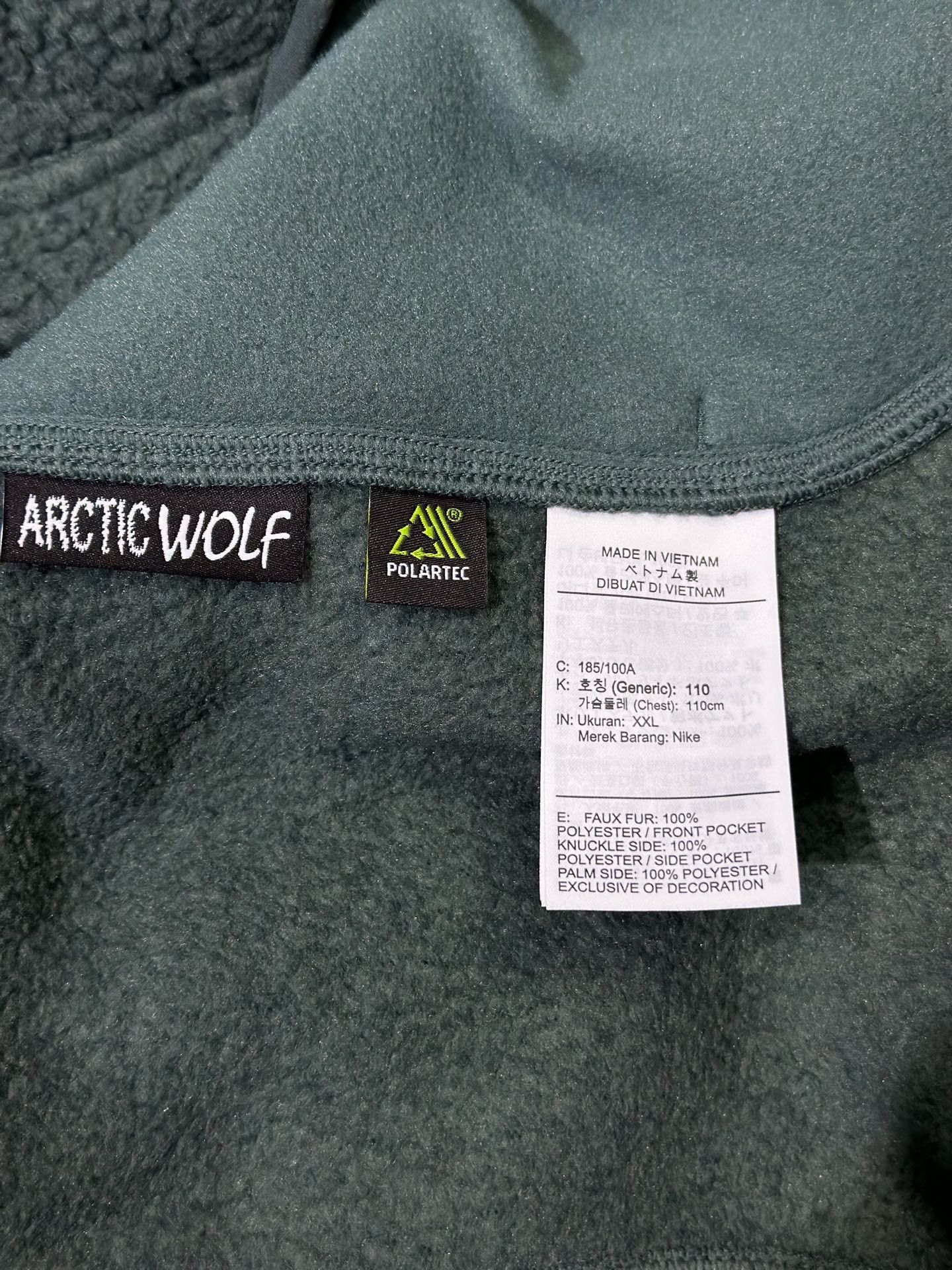 Nike Nike Fleece Green Vest XXL Men Size US XXL / EU 58 / 5 - 5 Thumbnail