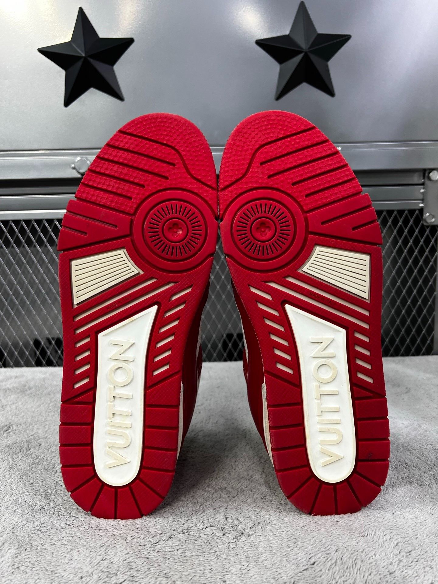 Louis Vuitton Louis Vuitton Training Red Lowtop Sneakers 41 Men Size US 8.5 / EU 41-42 - 5 Thumbnail