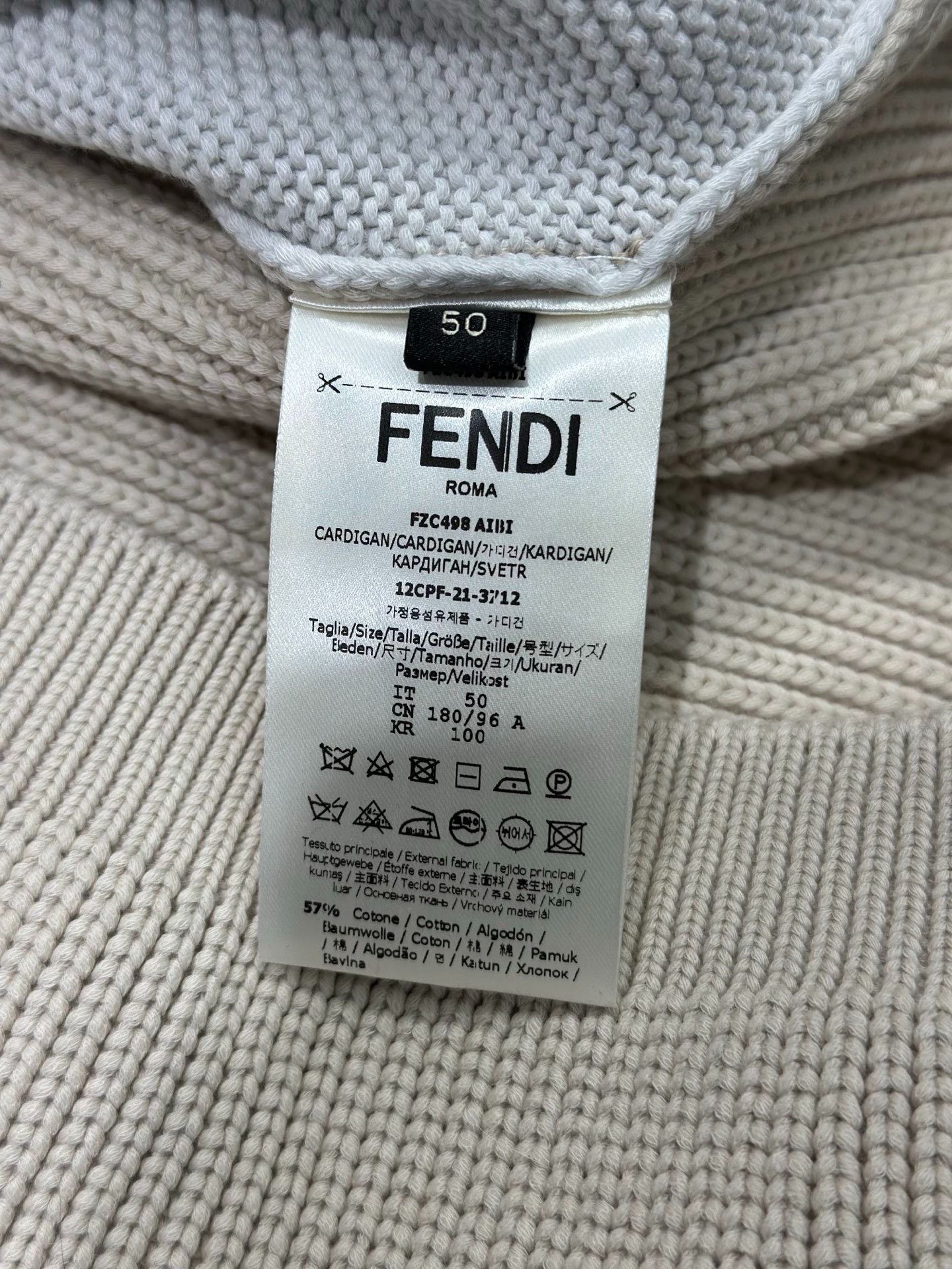Fendi Fendi Knit Multi Sweater 22 Men Size US XS / EU 42 / 0 - 5 Thumbnail