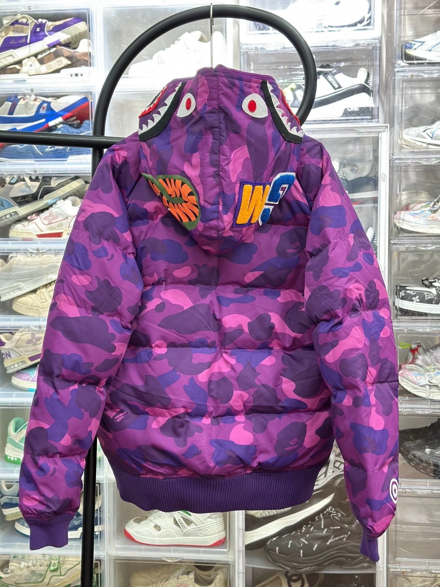 Bape Bape Down Camo Purple Heavy Coat M Men Size US M / EU 48-50 / 2 - 2 Thumbnail