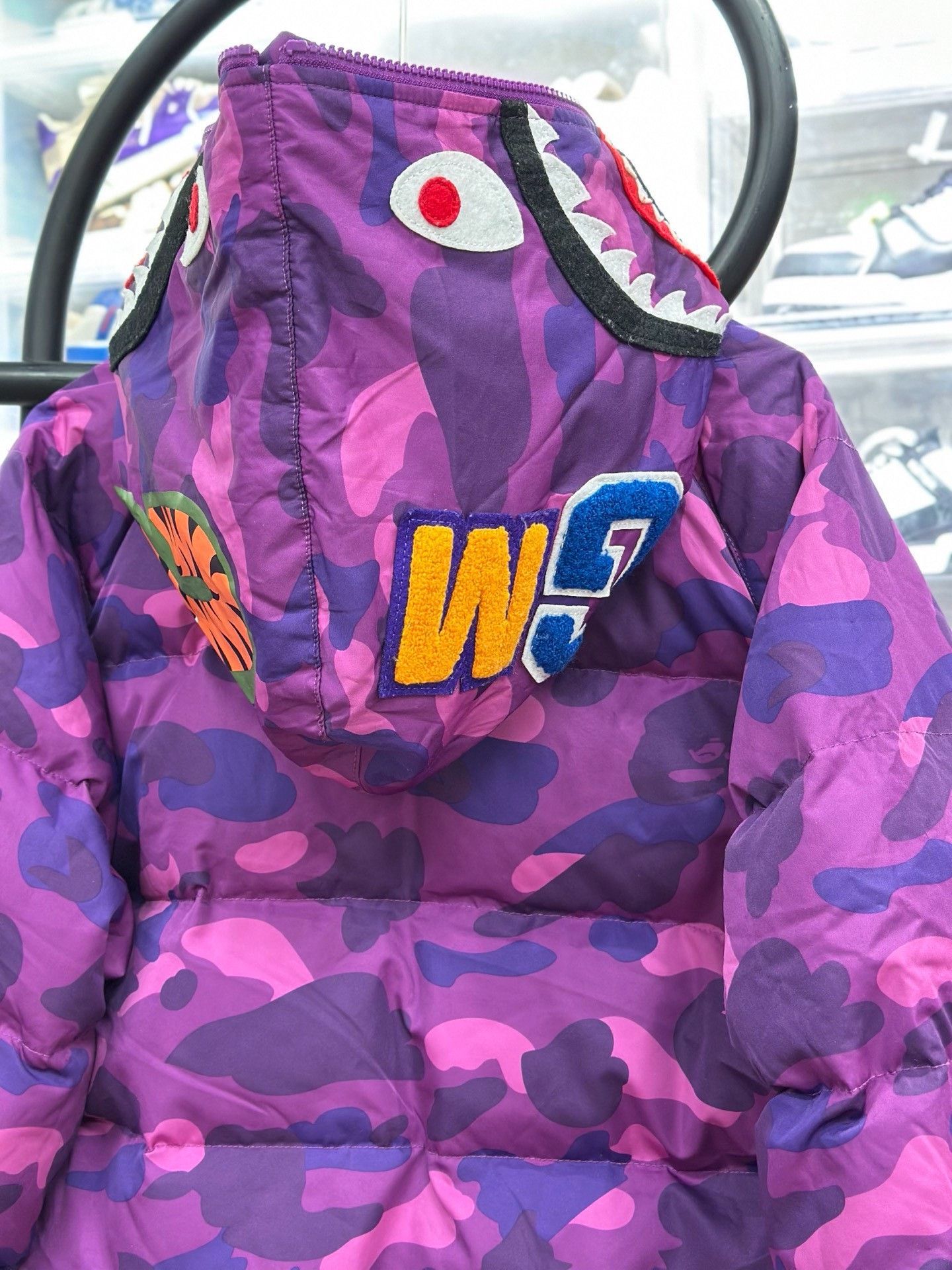 Bape Bape Down Camo Purple Heavy Coat M Men Size US M / EU 48-50 / 2 - 3 Thumbnail