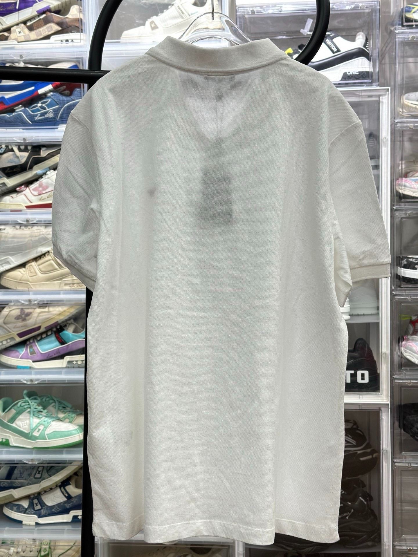 Armani Armani Embroidered White Polo XXL Men Size US XXL / EU 58 / 5 - 2 Thumbnail