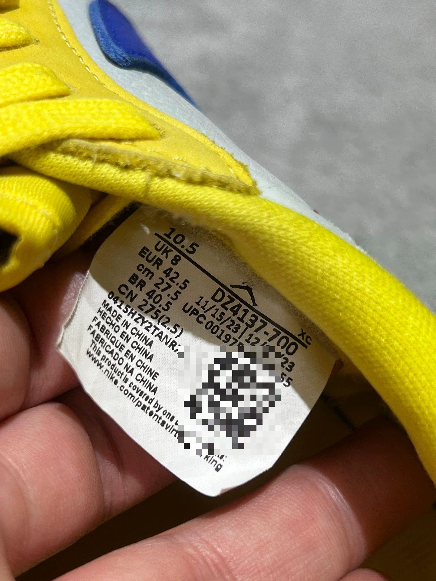Nike Nike Yellow Lowtop Sneakers 42 Men Size US 9 / EU 42 - 8 Thumbnail