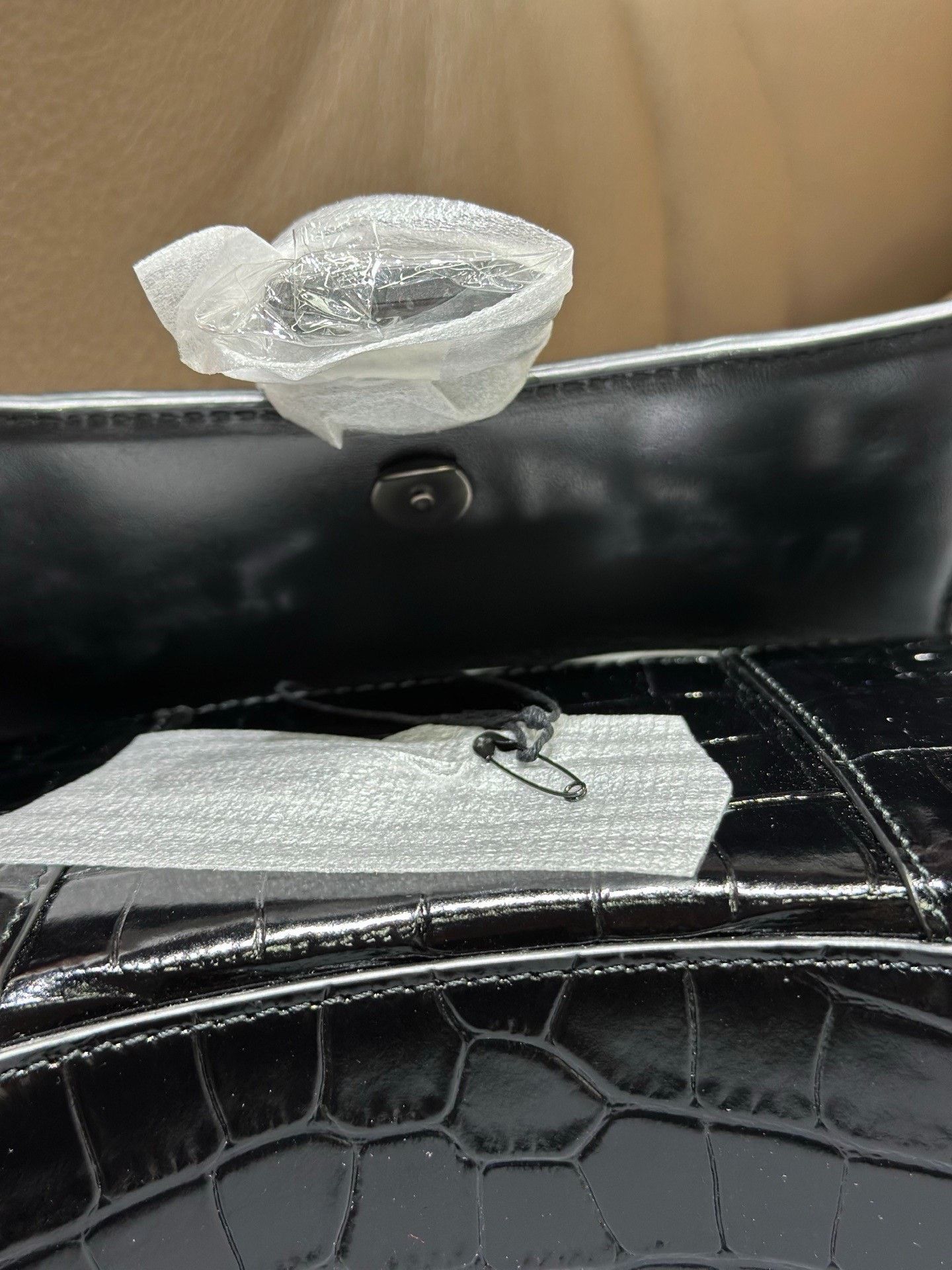 Balenciaga Balenciaga Black Shoulder Bag 44 Women Size ONE SIZE - 7 Thumbnail