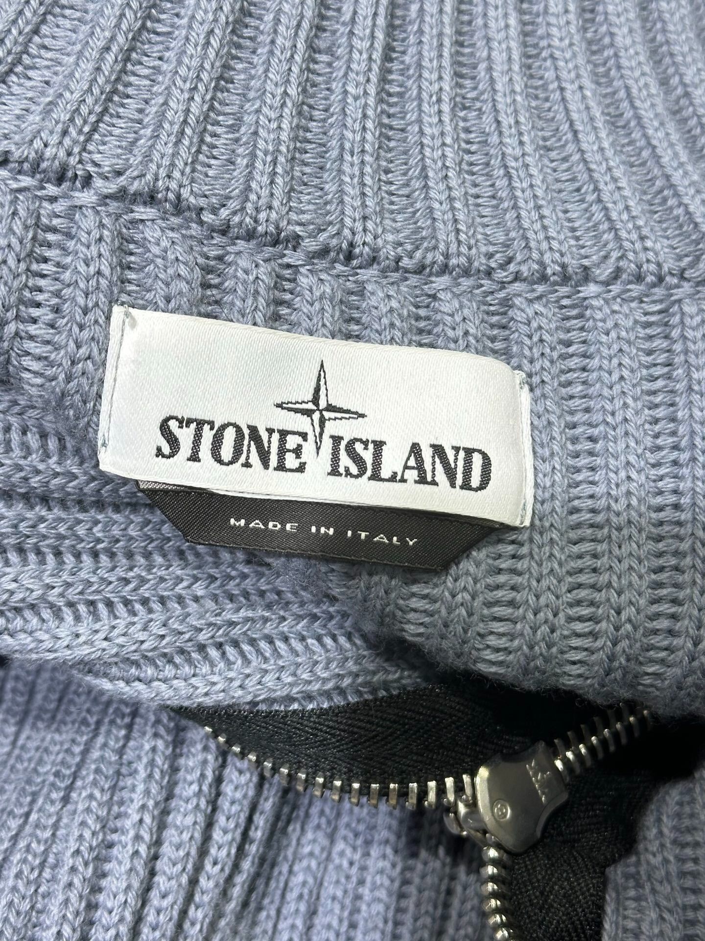 Stone Island Stone Island Blue Sweater XXL Men Size US XXL / EU 58 / 5 - 5 Thumbnail