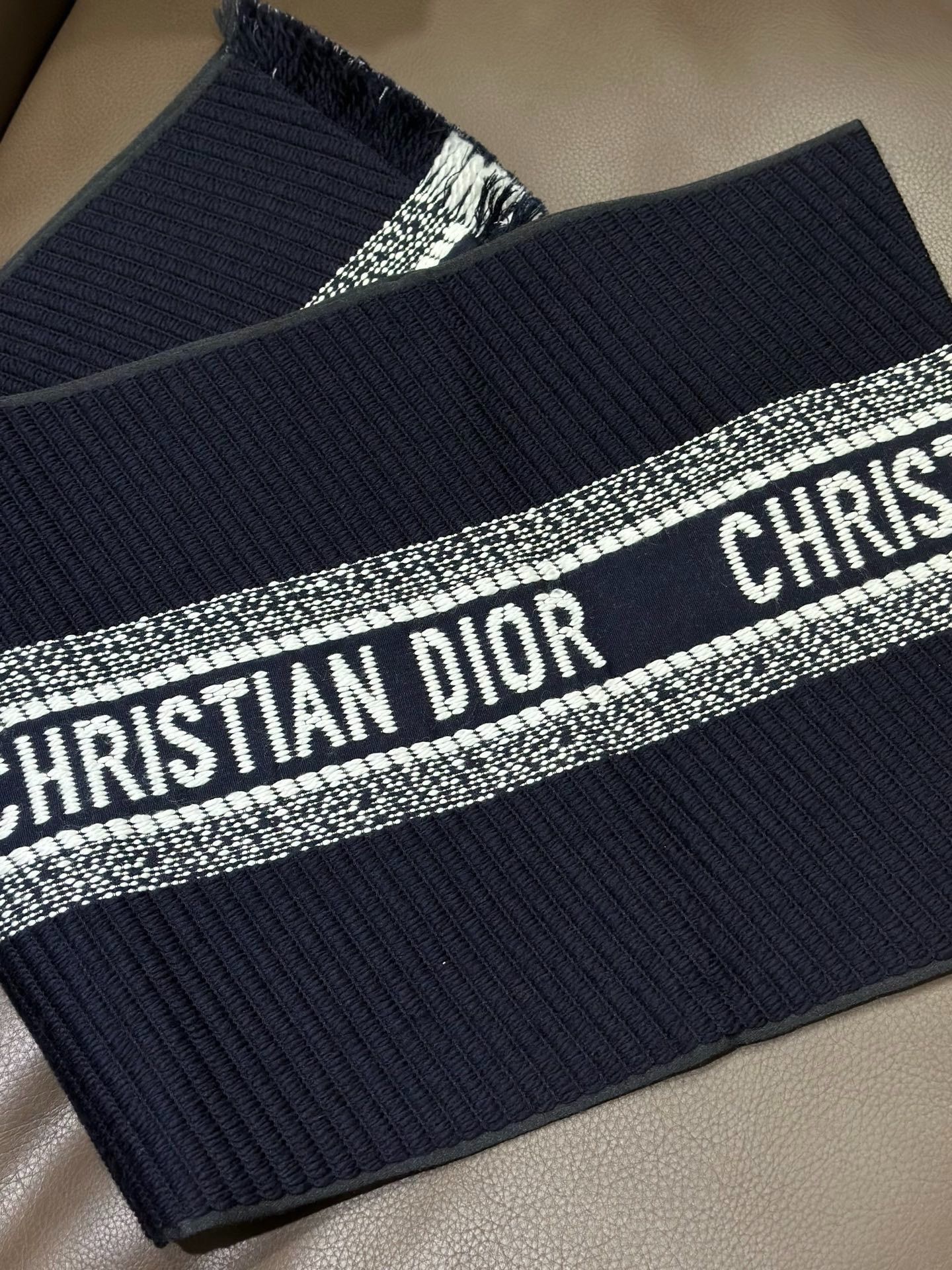 Dior Dior Blue Scarf 40 Men Size ONE SIZE - 4 Thumbnail