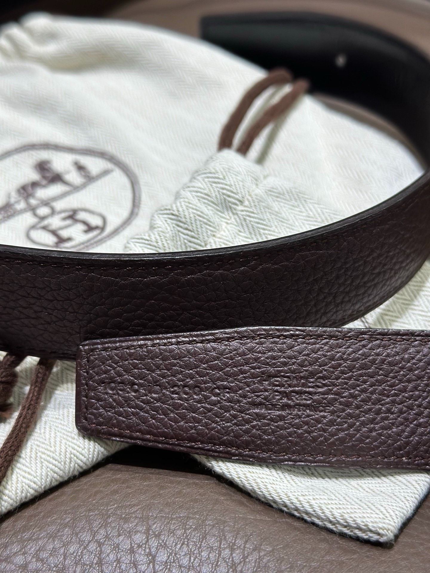 Hermes Hermes Brown Belt L Men Size ONE SIZE - 4 Thumbnail
