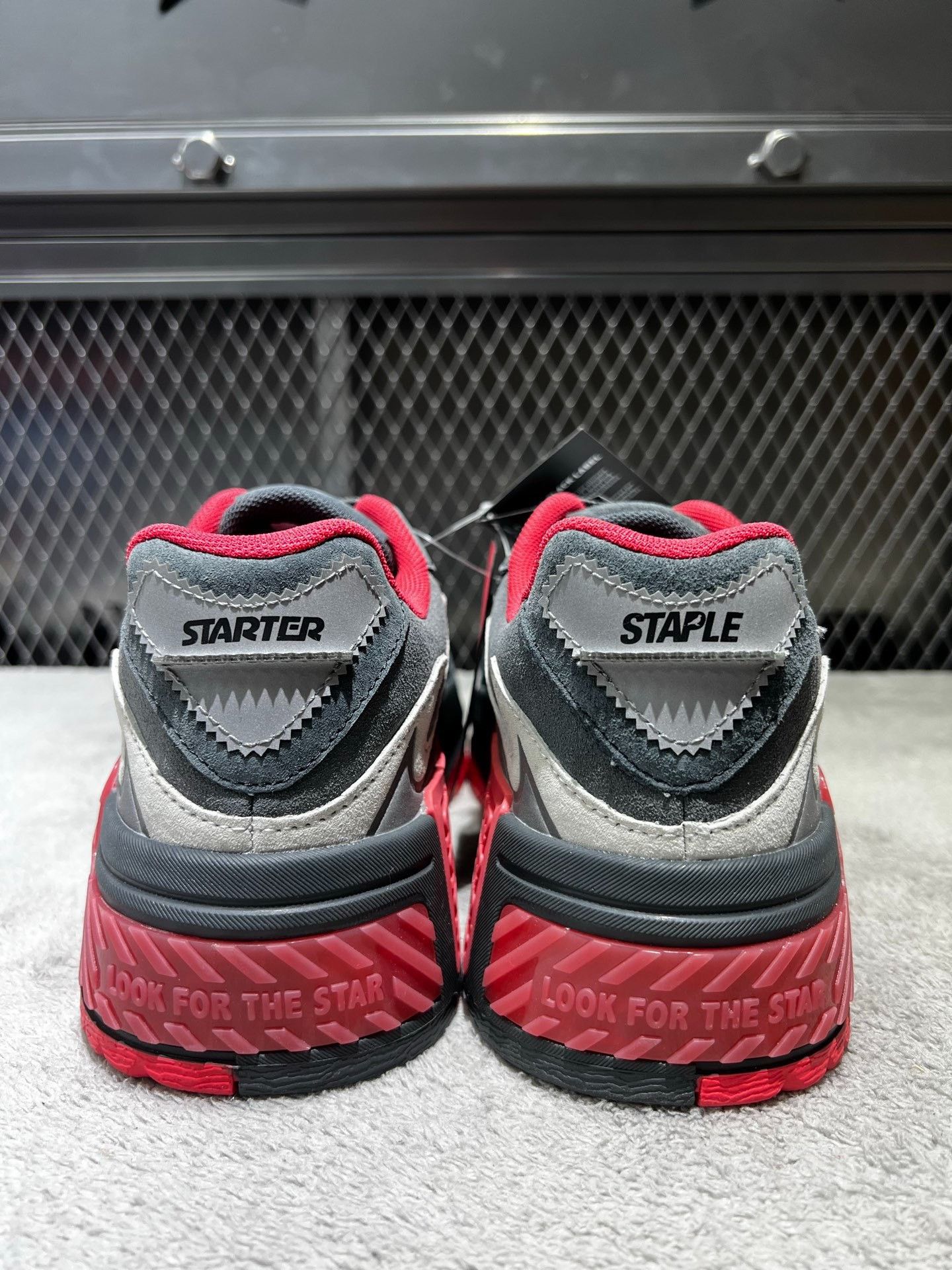 Other Collab Reflective Black Lowtop Sneakers M Men Size US 10 / EU 43 - 6 Thumbnail