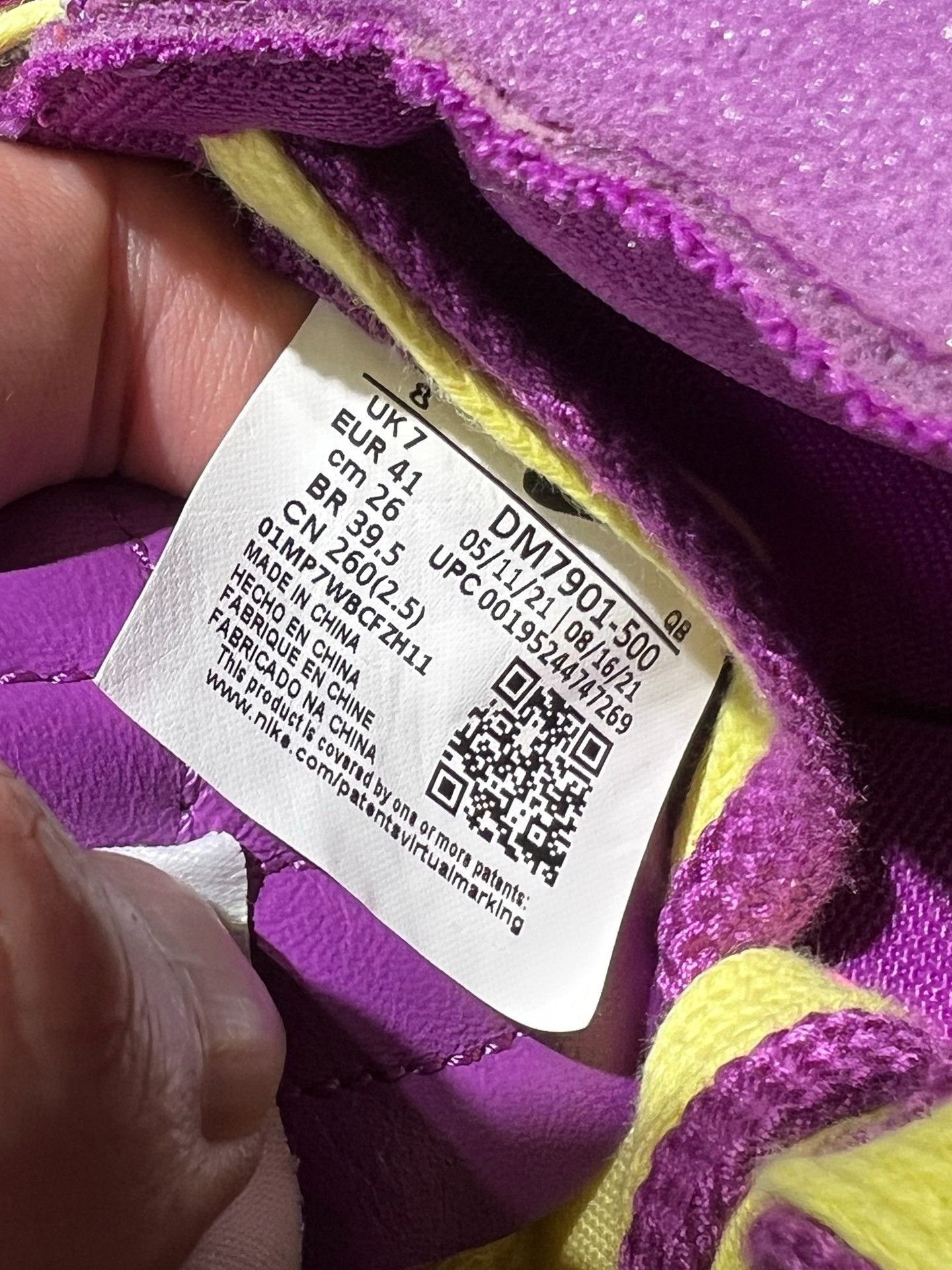 Nike Nike BLAZER Purple Lowtop Sneakers 41 Men Size US 8.5 / EU 41-42 - 7 Thumbnail