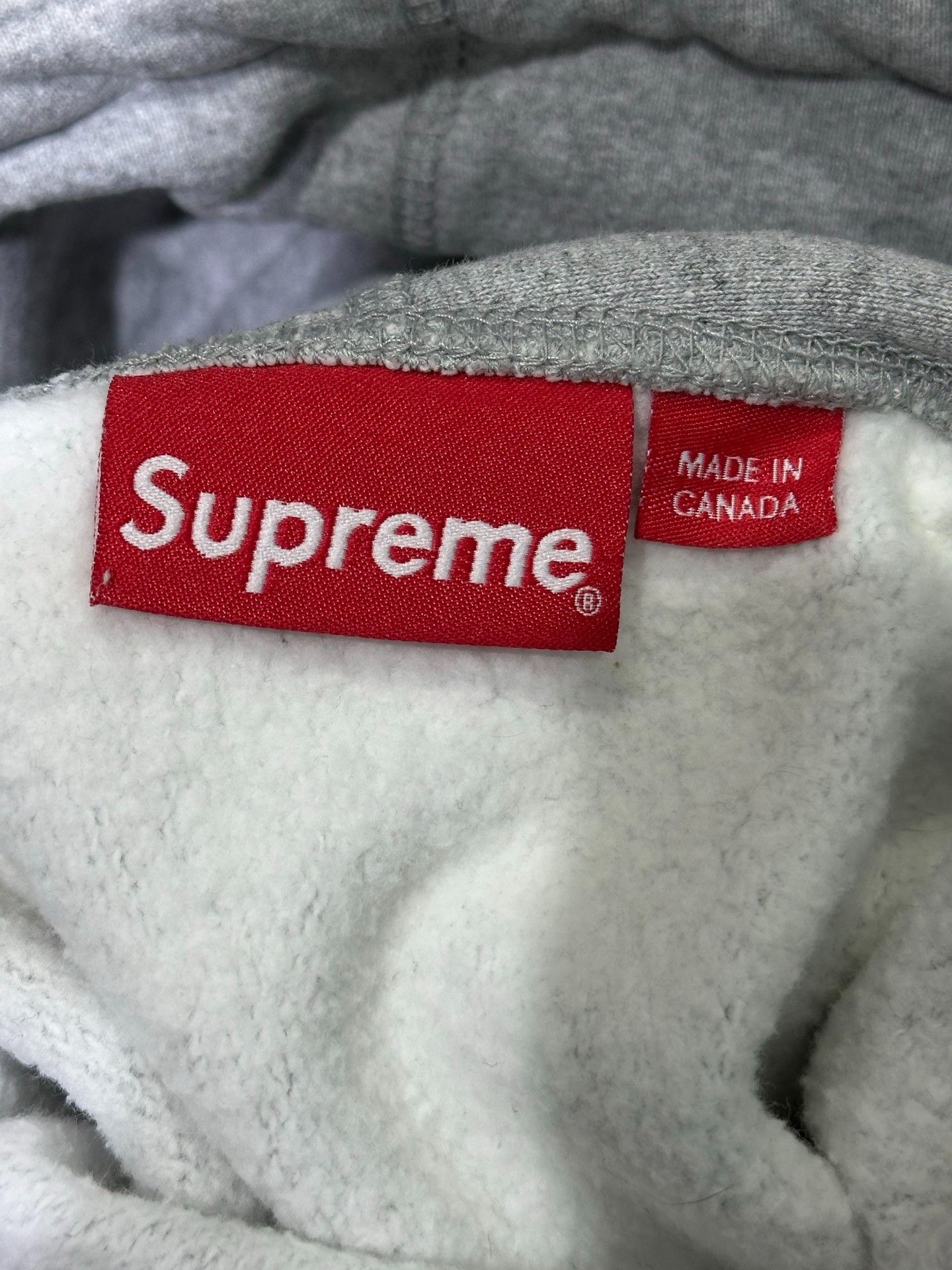 Supreme Supreme Thermal Gray Hoodie M Men Size US M / EU 48-50 / 2 - 4 Thumbnail