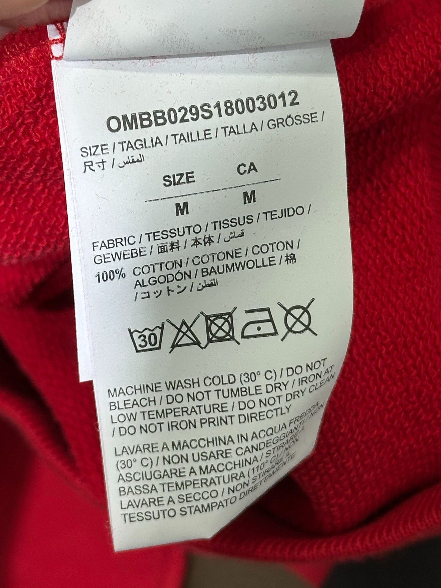 Off-White Off-White White Hoodie M Men Size US M / EU 48-50 / 2 - 3 Thumbnail