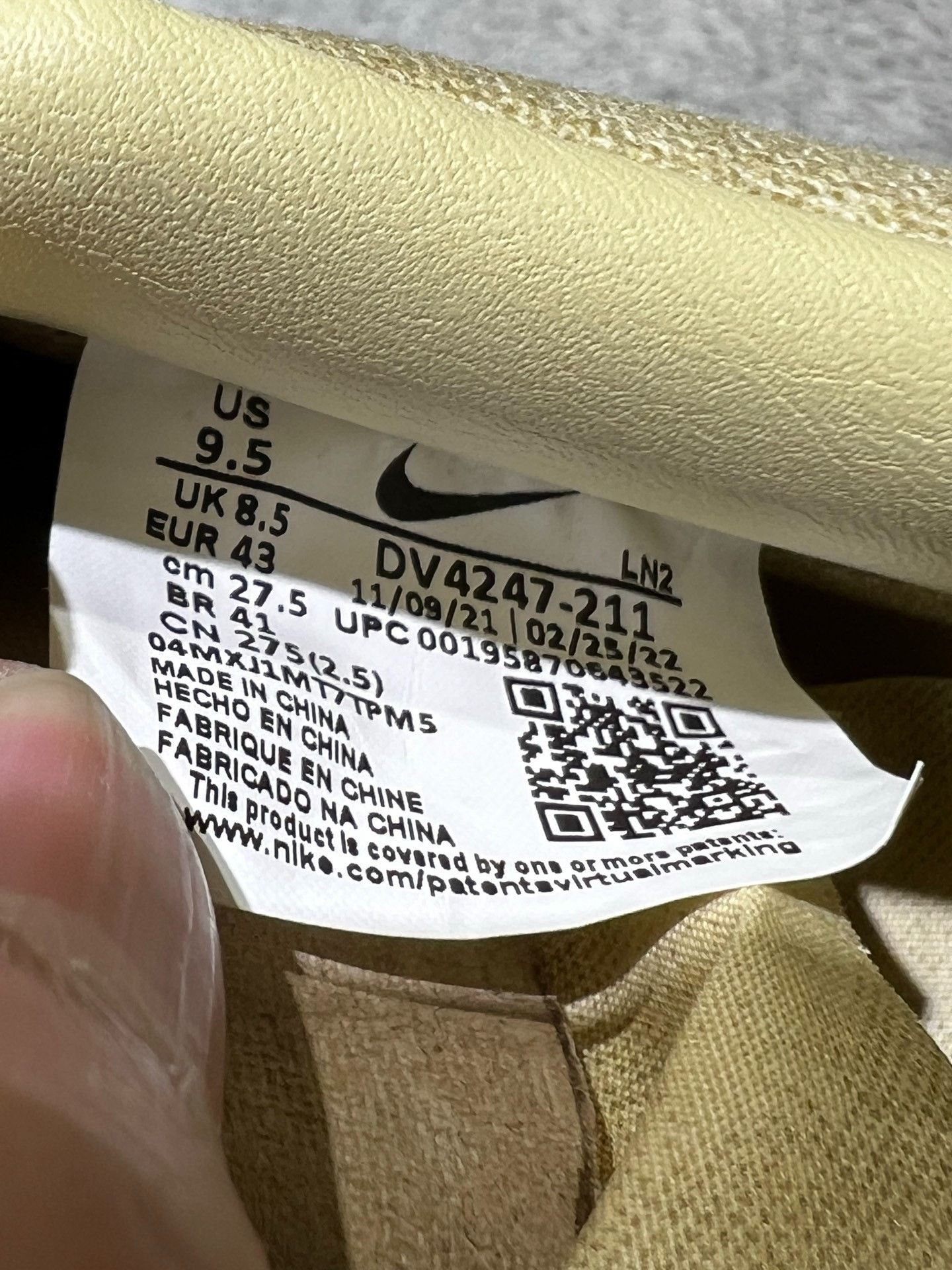 Nike Nike Lowtop Sneakers 43 Men Size US 10 / EU 43 - 7 Thumbnail