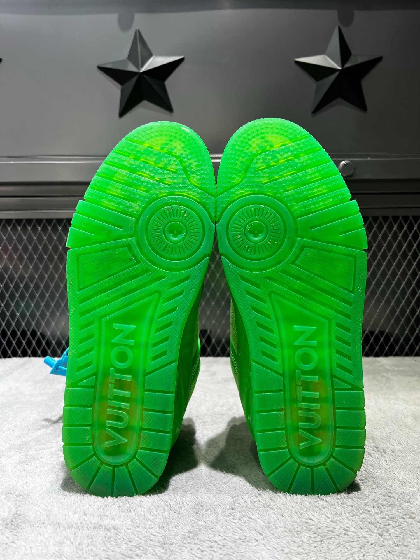 Louis Vuitton Louis Vuitton Training Denim Green Lowtop Sneakers 40 Men Size US 7.5 / EU 40-41 - 5 Thumbnail