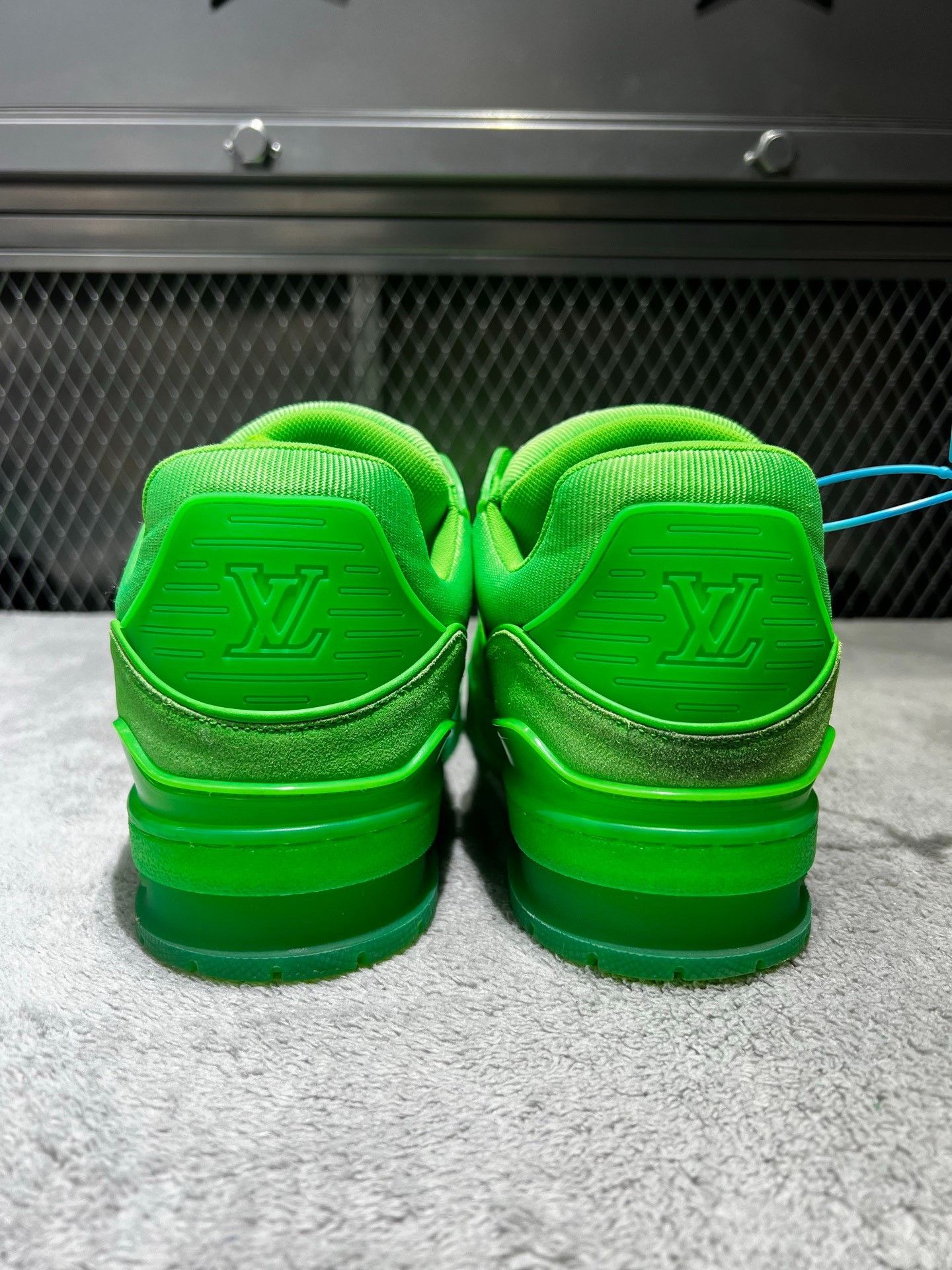 Louis Vuitton Louis Vuitton Training Denim Green Lowtop Sneakers 40 Men Size US 7.5 / EU 40-41 - 7 Thumbnail
