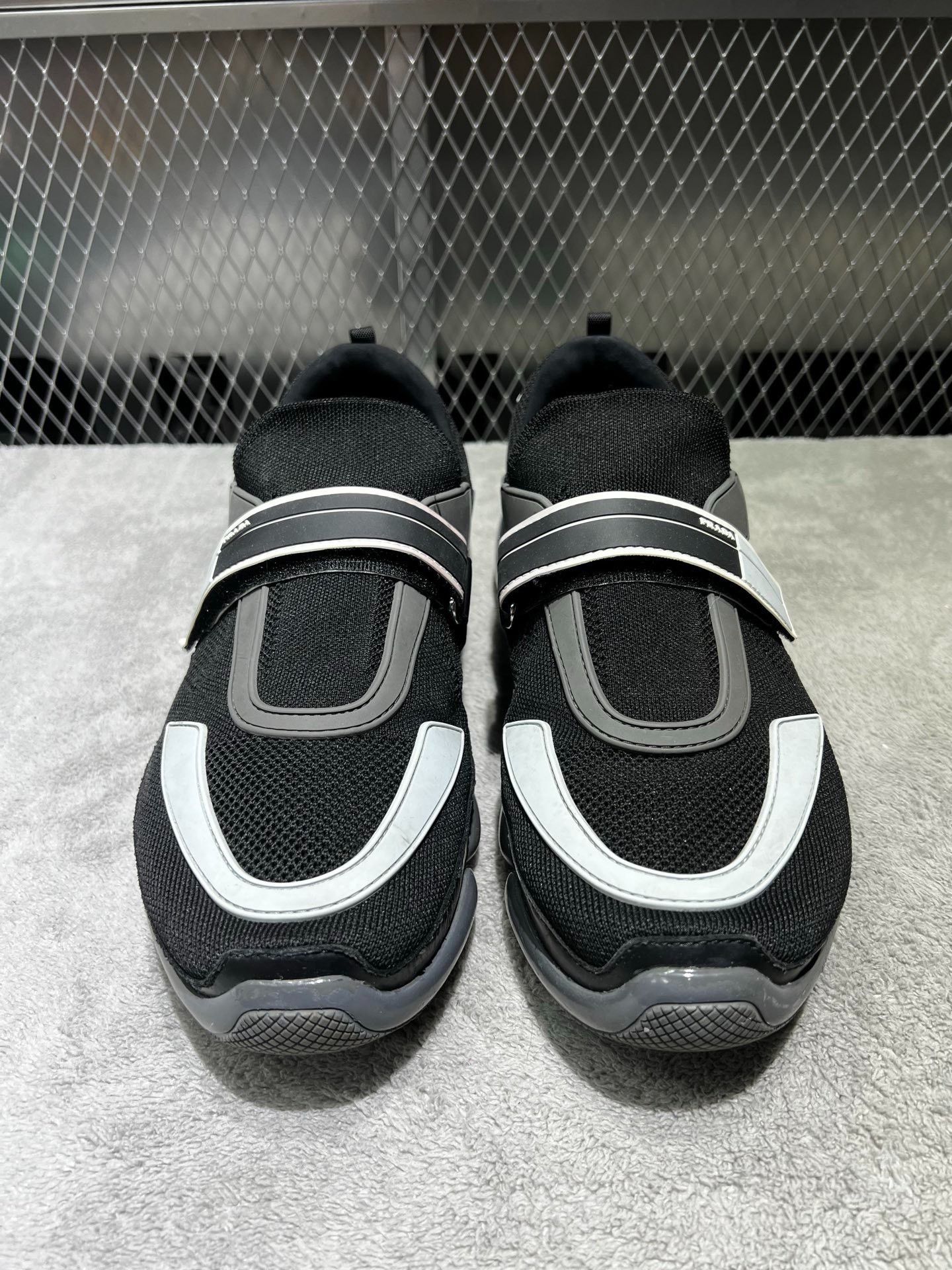 Prada Prada Gray Lowtop Sneakers 43.5 Men Size US 10.5 / EU 43-44 - 2 Thumbnail