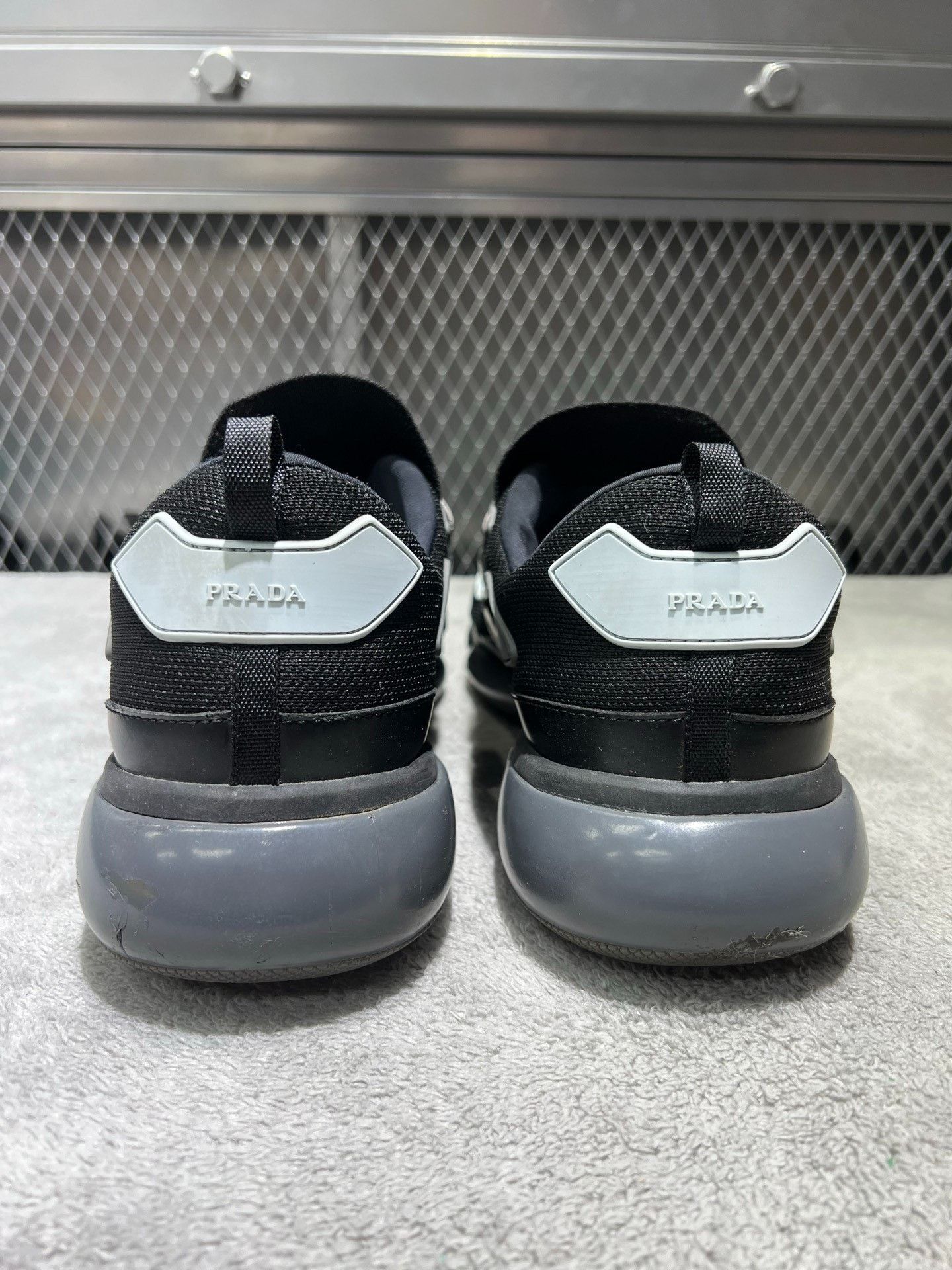 Prada Prada Gray Lowtop Sneakers 43.5 Men Size US 10.5 / EU 43-44 - 7 Thumbnail