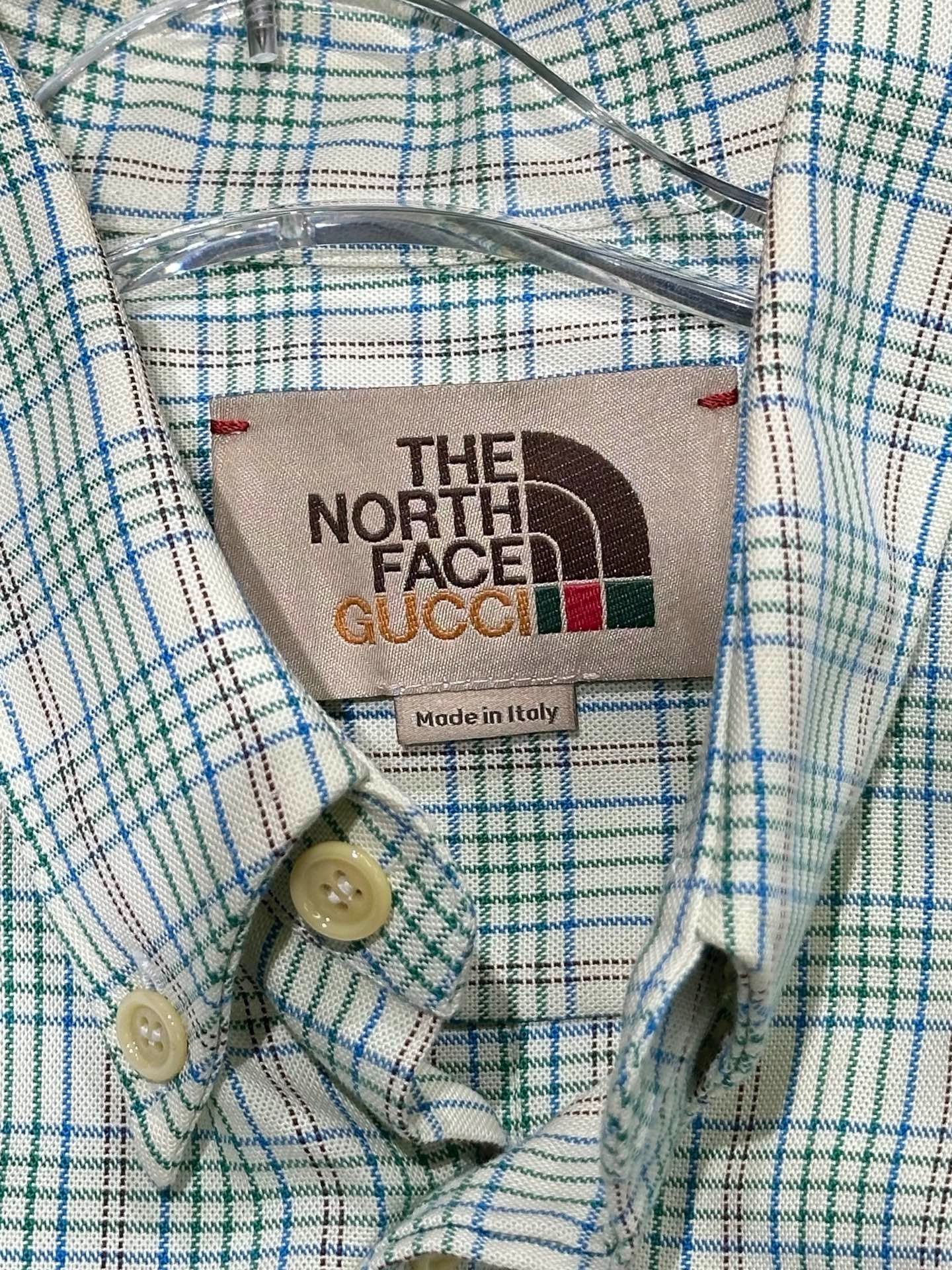 Gucci Gucci Collab Plaid Green Shirt 2XL Men Size US XS / EU 42 / 0 - 4 Thumbnail