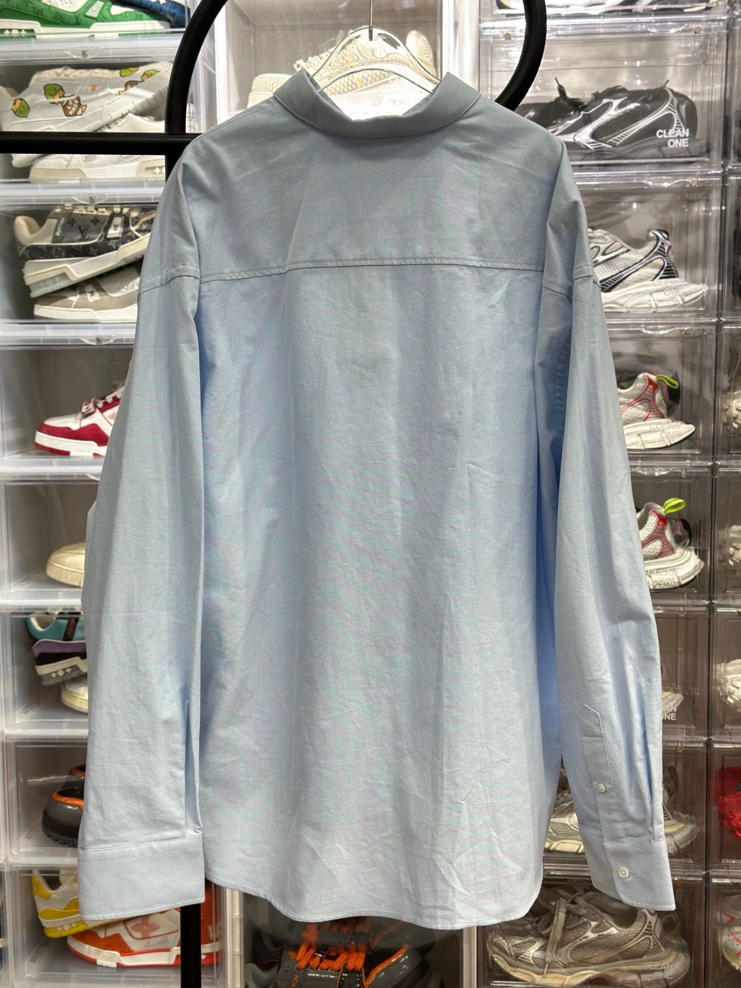 AMI Ami Oversized Blue Shirt XL Men Size US XL / EU 56 / 4 - 3 Thumbnail