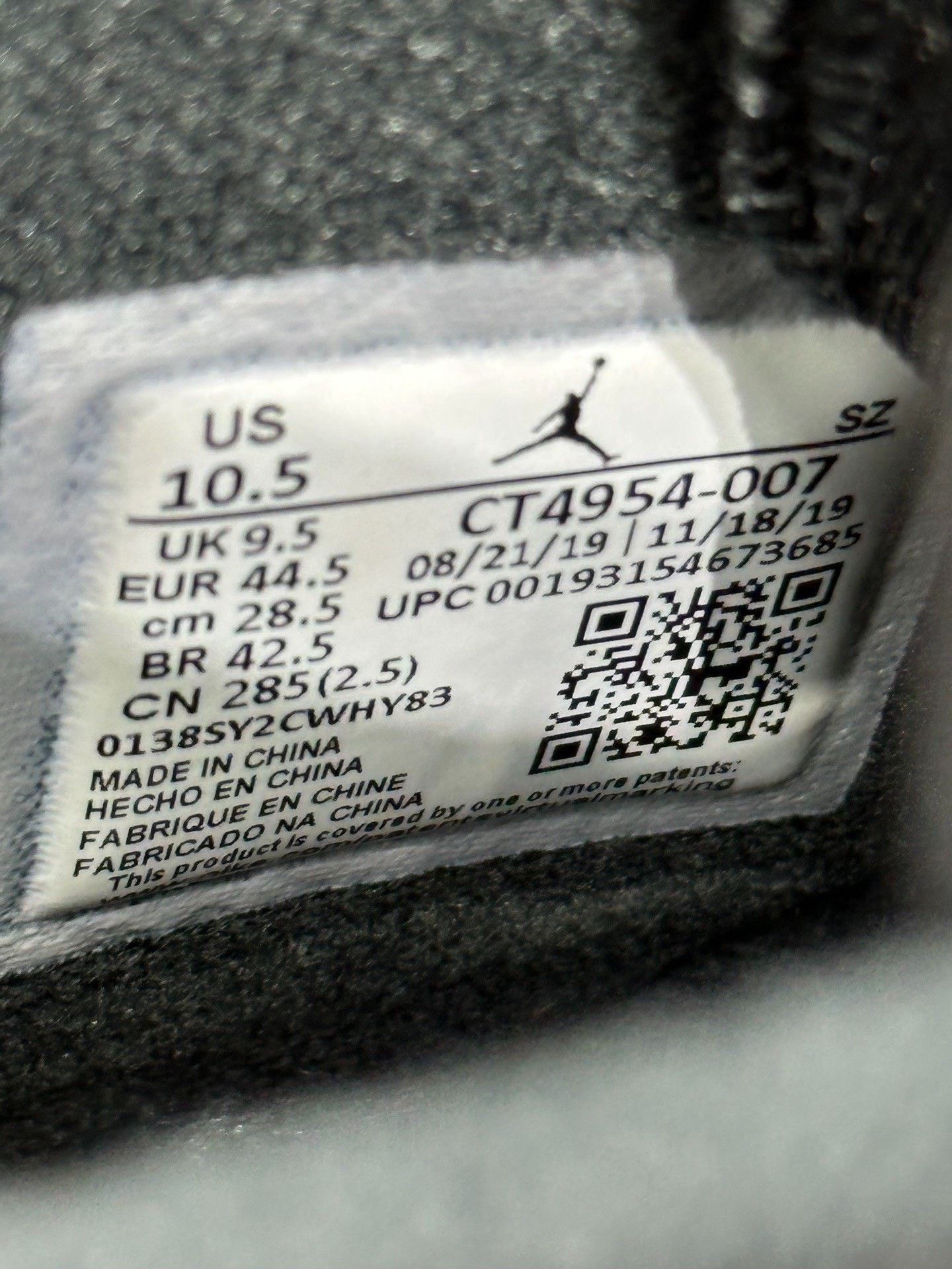 Nike Nike Black Lowtop Sneakers 44.5 Men Size US 11 / EU 44 - 7 Thumbnail