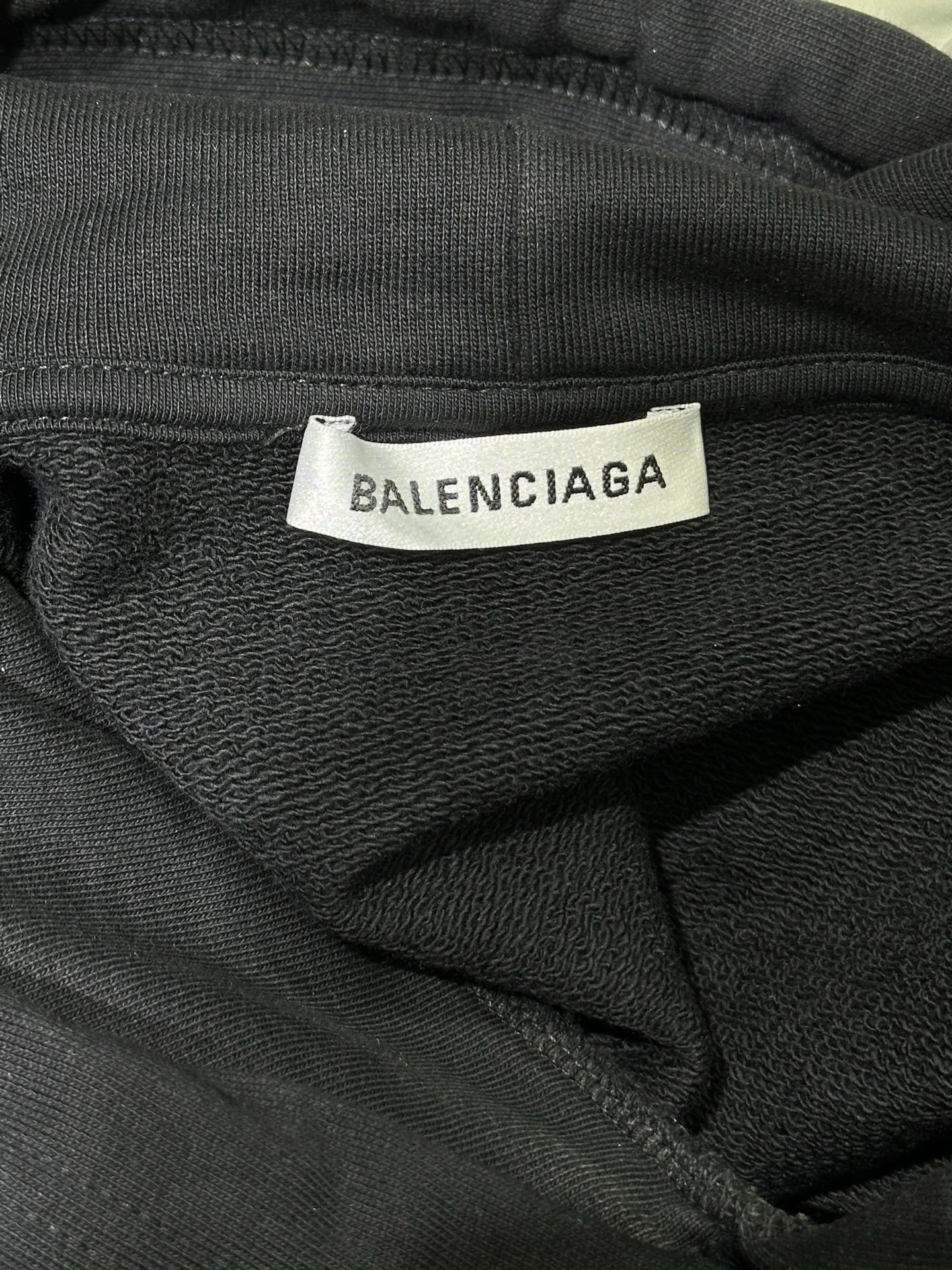 Balenciaga Balenciaga Retro Black Hoodie M Men Size US M / EU 48-50 / 2 - 7 Thumbnail