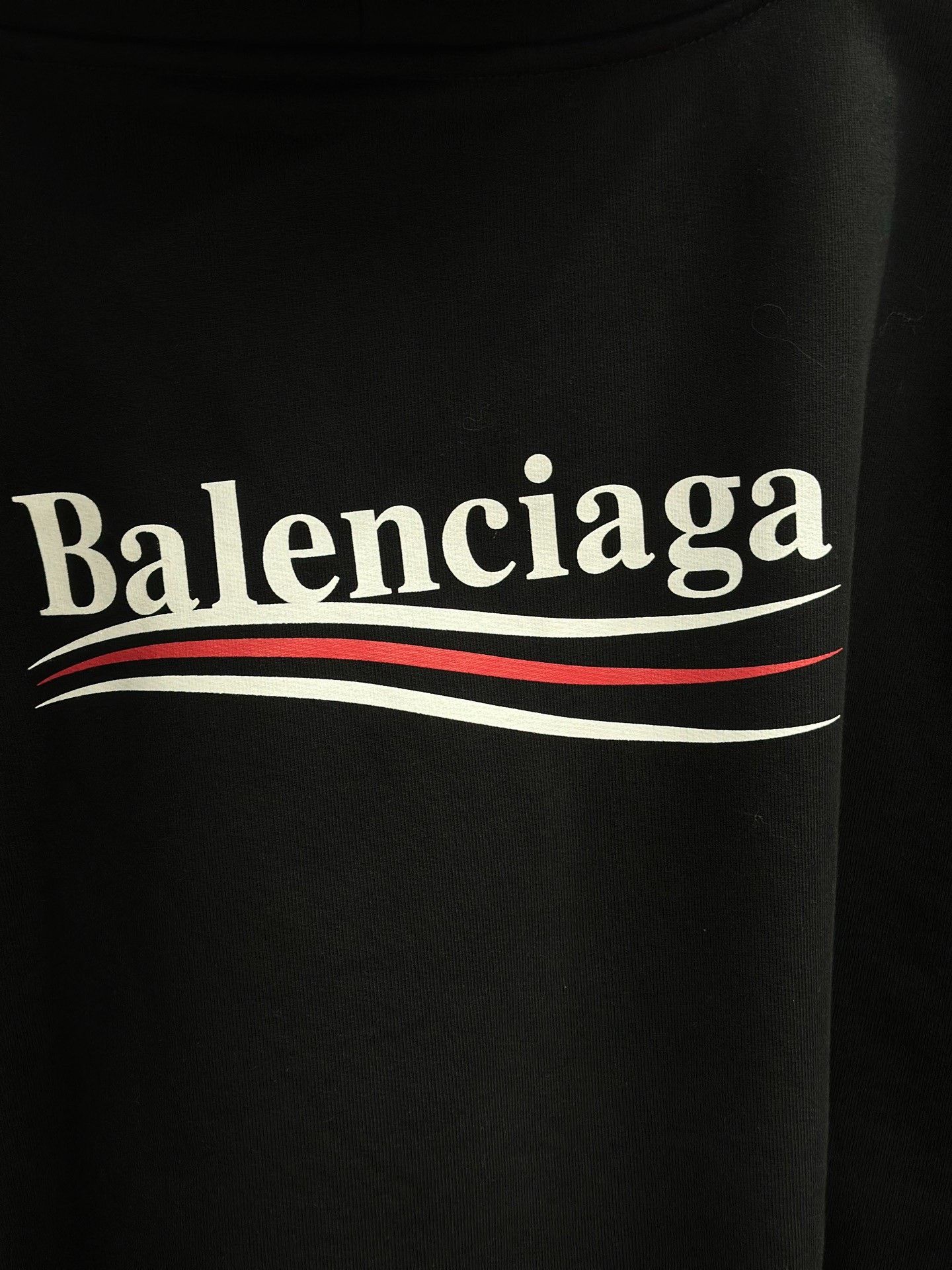 Balenciaga Balenciaga Retro Black Hoodie M Men Size US M / EU 48-50 / 2 - 4 Thumbnail