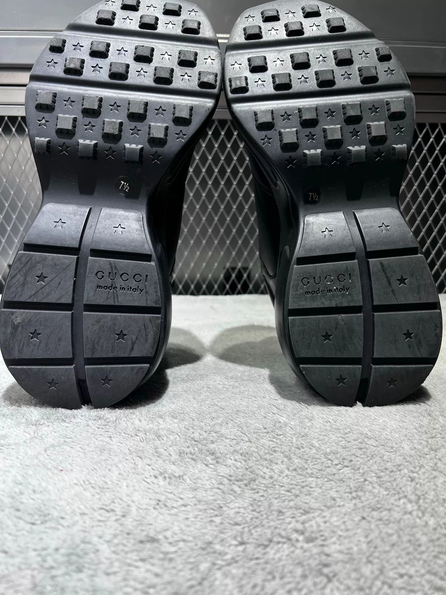 Gucci Gucci Leather Black Lowtop Sneakers 41 Men Size US 8.5 / EU 41-42 - 6 Thumbnail