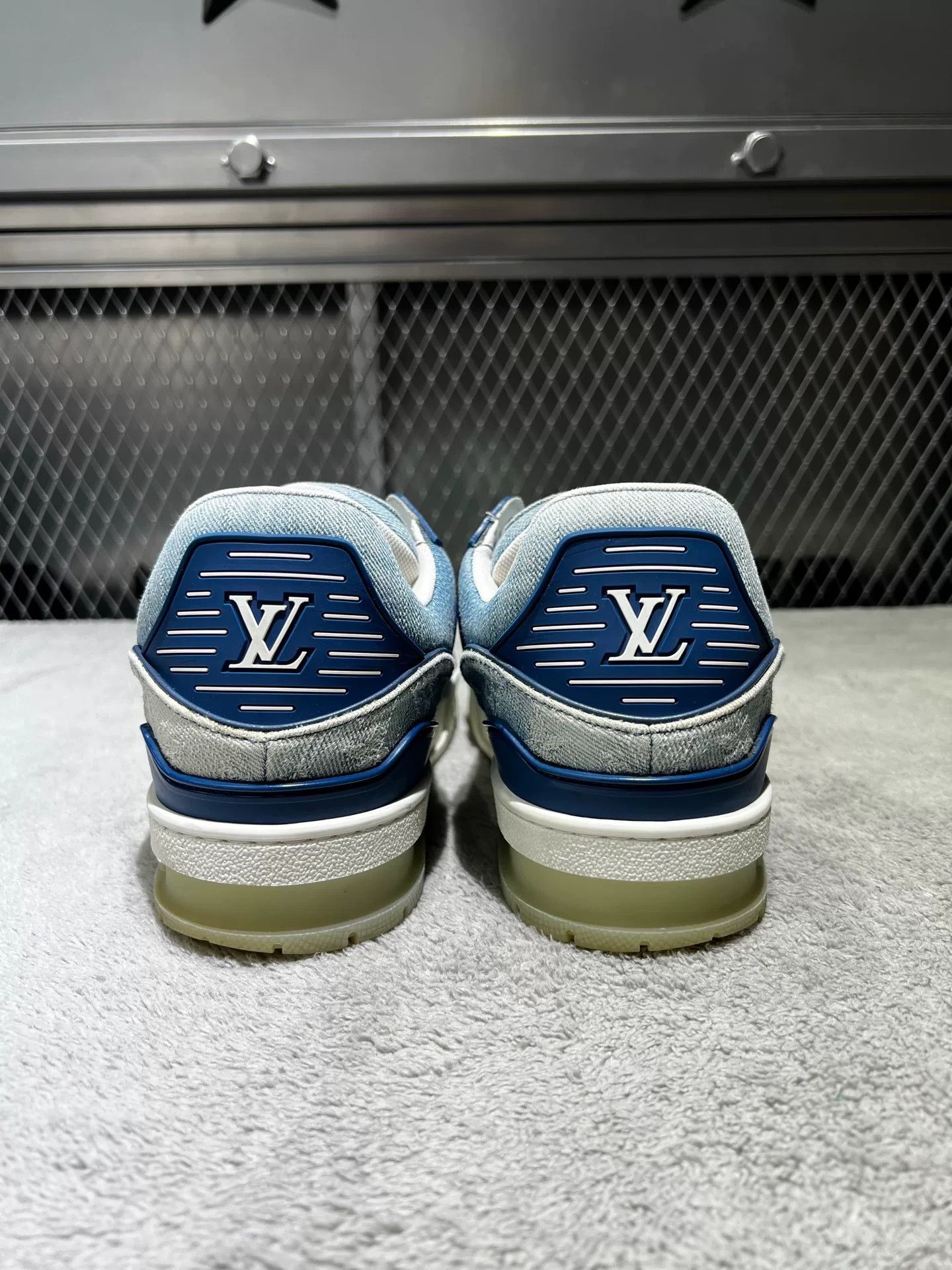 Louis Vuitton Louis Vuitton Training Denim Blue Lowtop Sneakers 40 Men Size US 7.5 / EU 40-41 - 6 Thumbnail