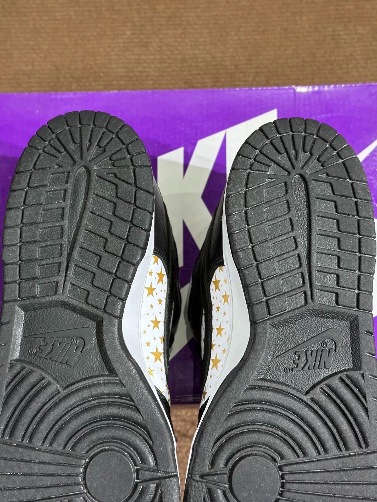 Supreme Supreme DUNK Black Lowtop Sneakers S Men Size US 10 / EU 43 - 7 Thumbnail